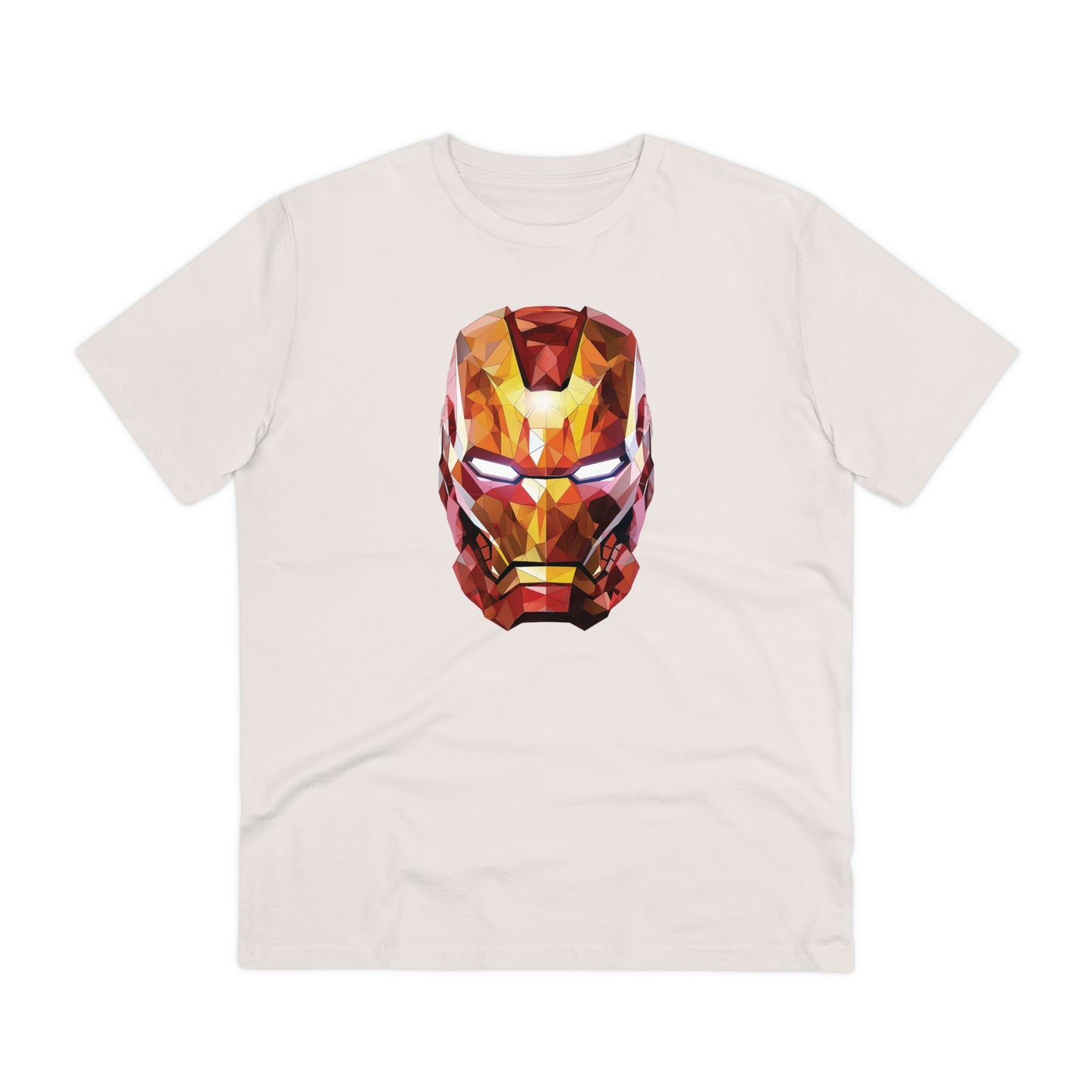 Iron Man Polygonal T-Shirt - Unleash Superhero Style