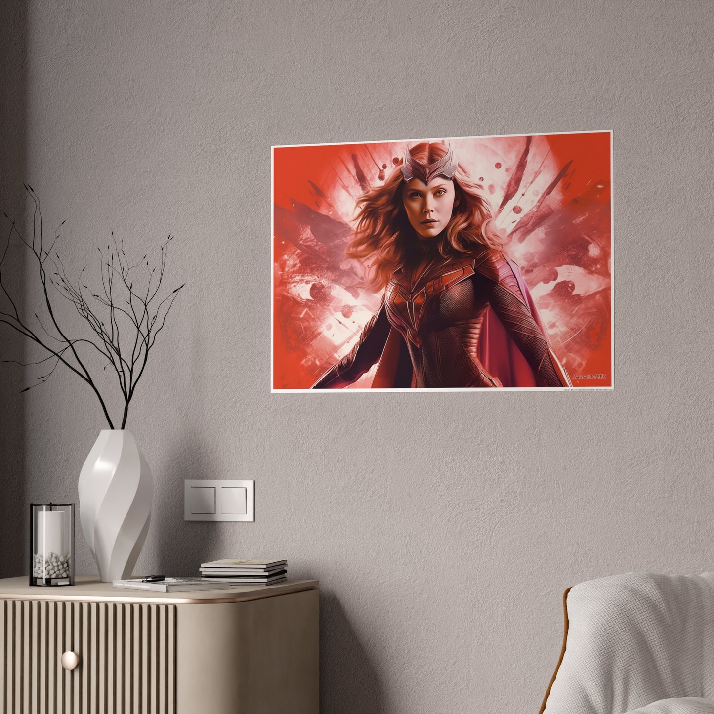 Scarlet Witch Poster - Showcase the Power and Beauty of a Marvel Icon - Avengers