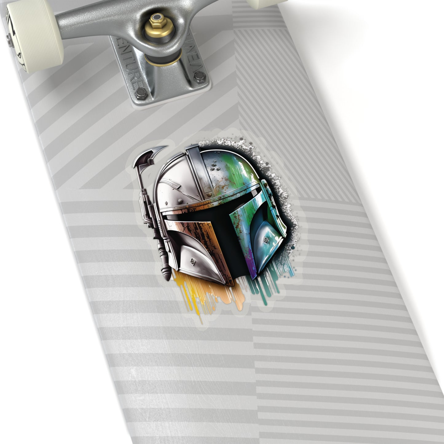 The Mandalorian Sticker - Add Some Epic and Unique Style to Your Tech - Star Wars