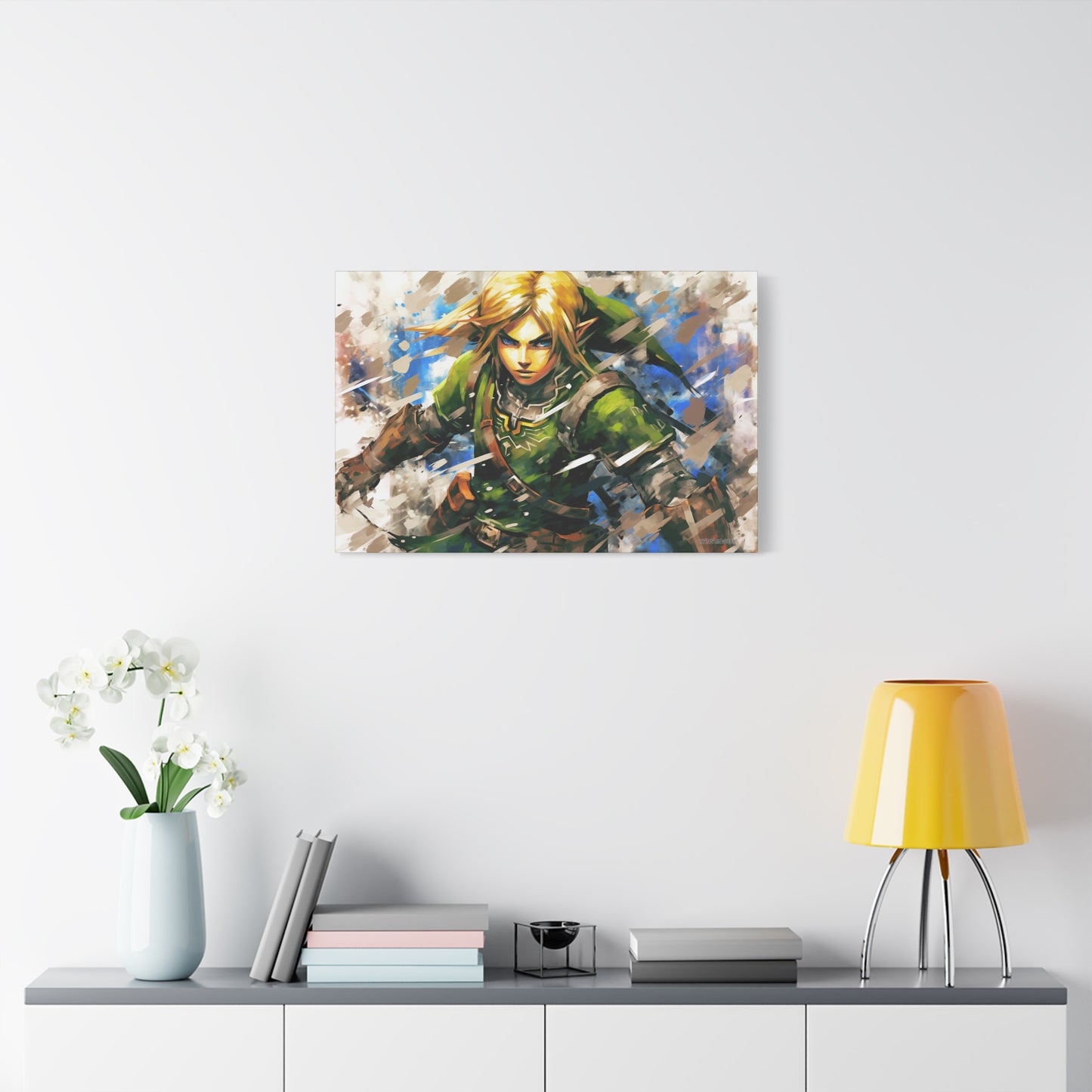 Link (Zelda) Canvas - Immersive Artwork for Gaming Enthusiasts