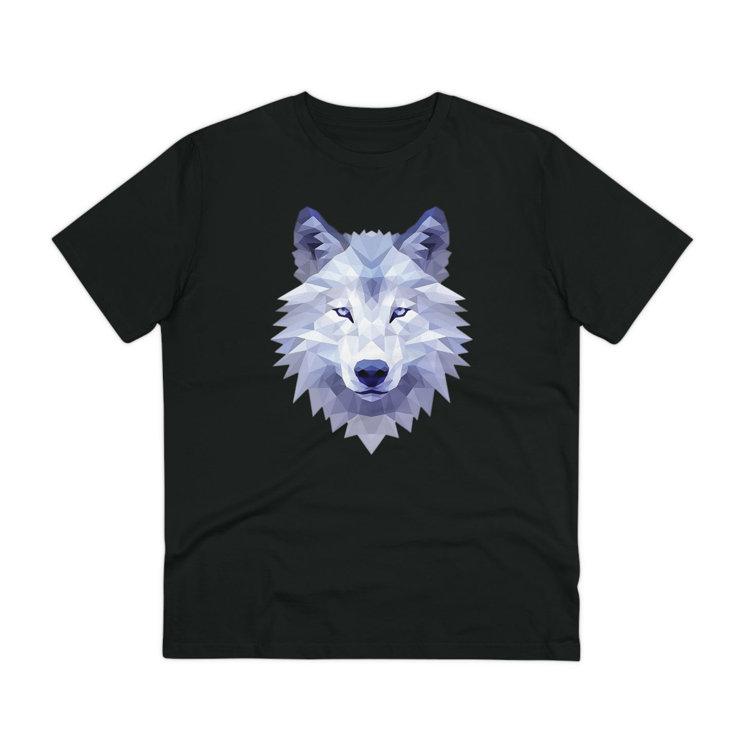 Wolf Polygonal T-Shirt - Embrace Wild Harmony