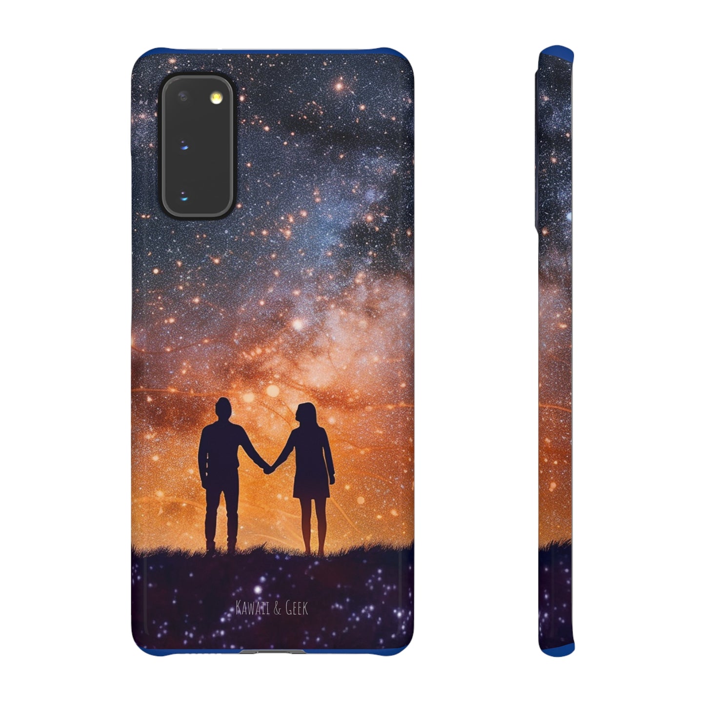 Starry Night Lovers Phone Case - Embrace the Beauty of the Night Sky