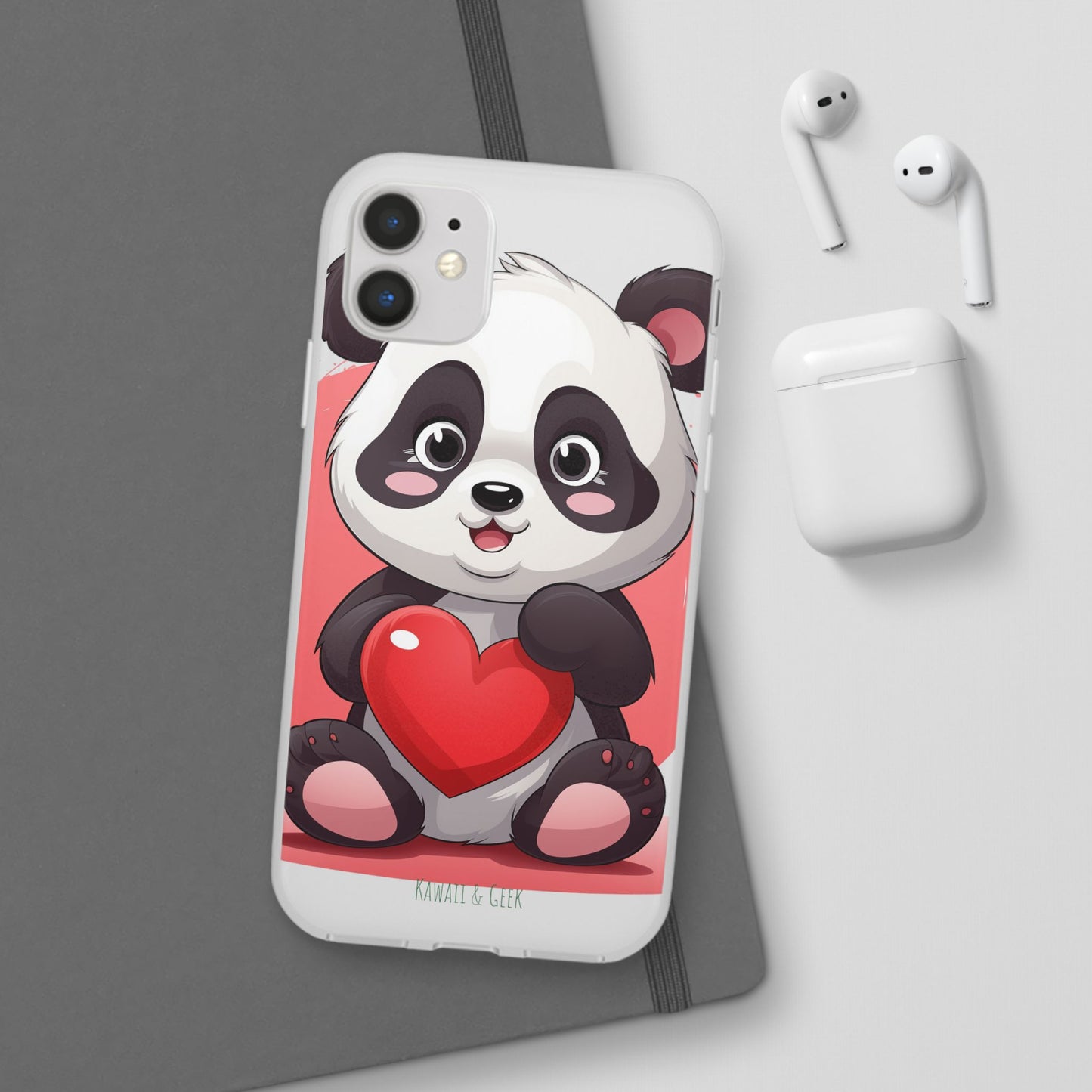 Heart Panda Flexi Case