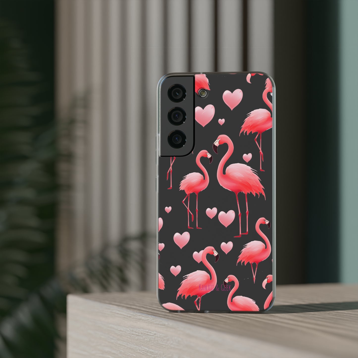 Pink Flamingo Elegance Flexi Phone case