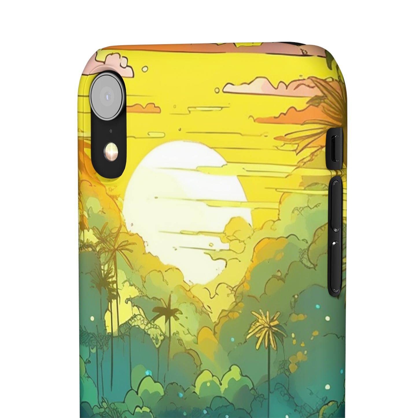 Rainforest at Sunset Phone Case - Capture the Serenity of Nature on Your Device