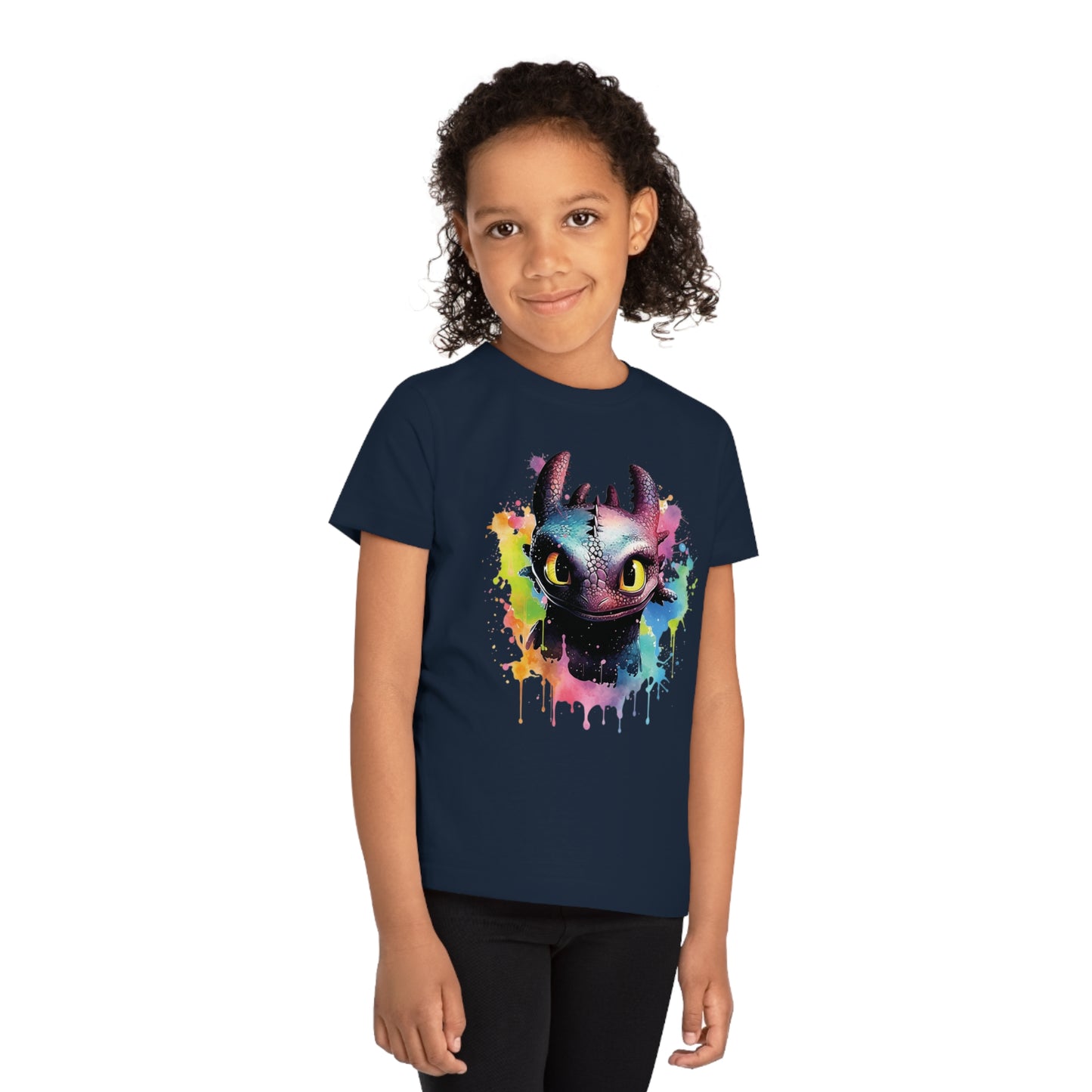 Toothless / Krokmou Kids Eco-Friendly T-Shirt - Unleash Imagination with Dragon Magic