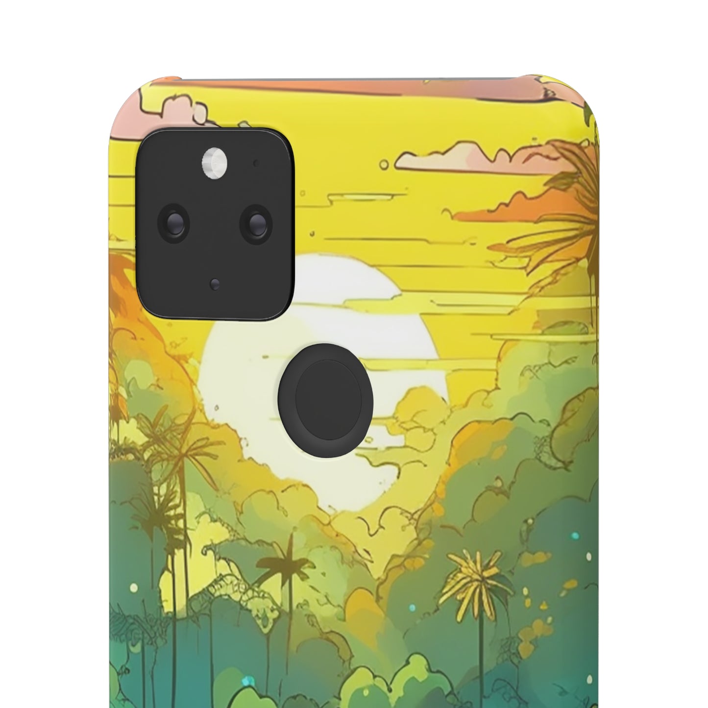 Rainforest at Sunset Phone Case - Capture the Serenity of Nature on Your Device