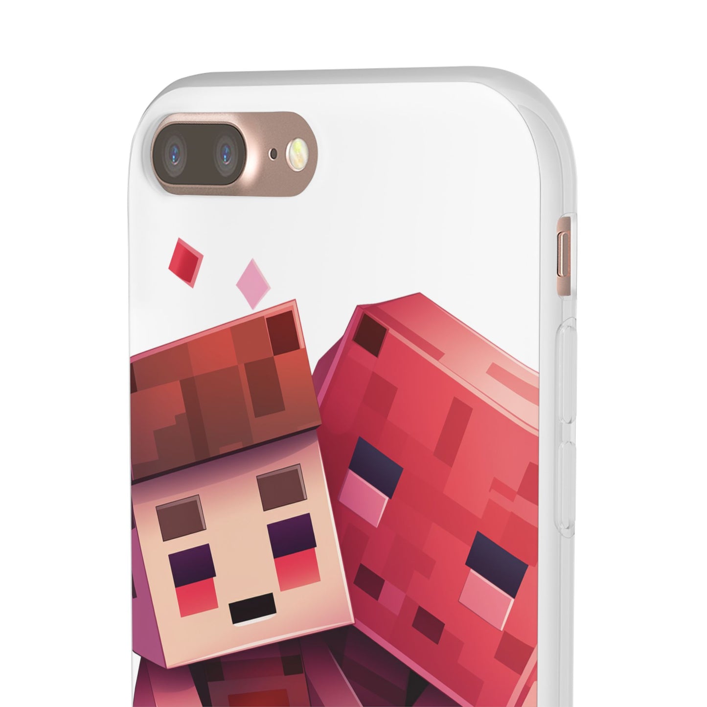 Phone Case - Lovers Minecraft Inspired Design