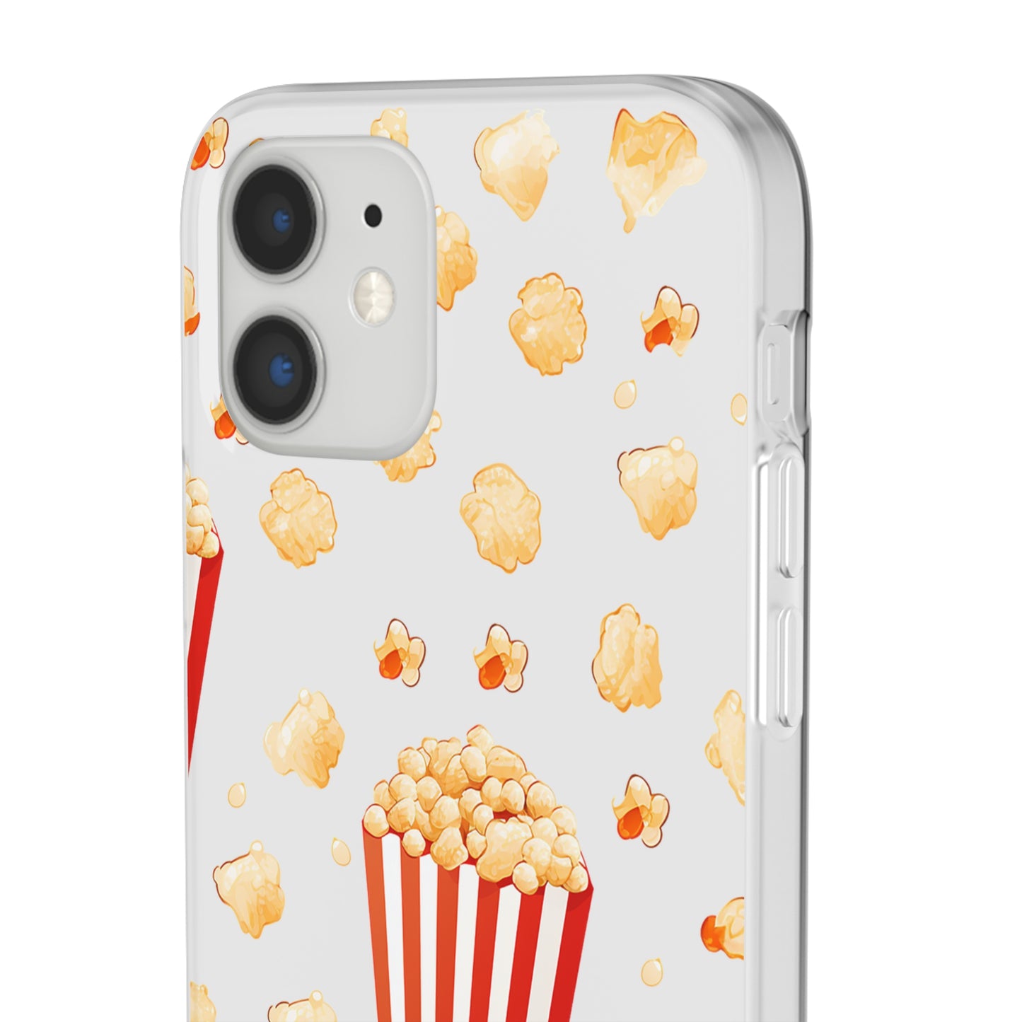 Popcorn Transparent Flexi Phone Case