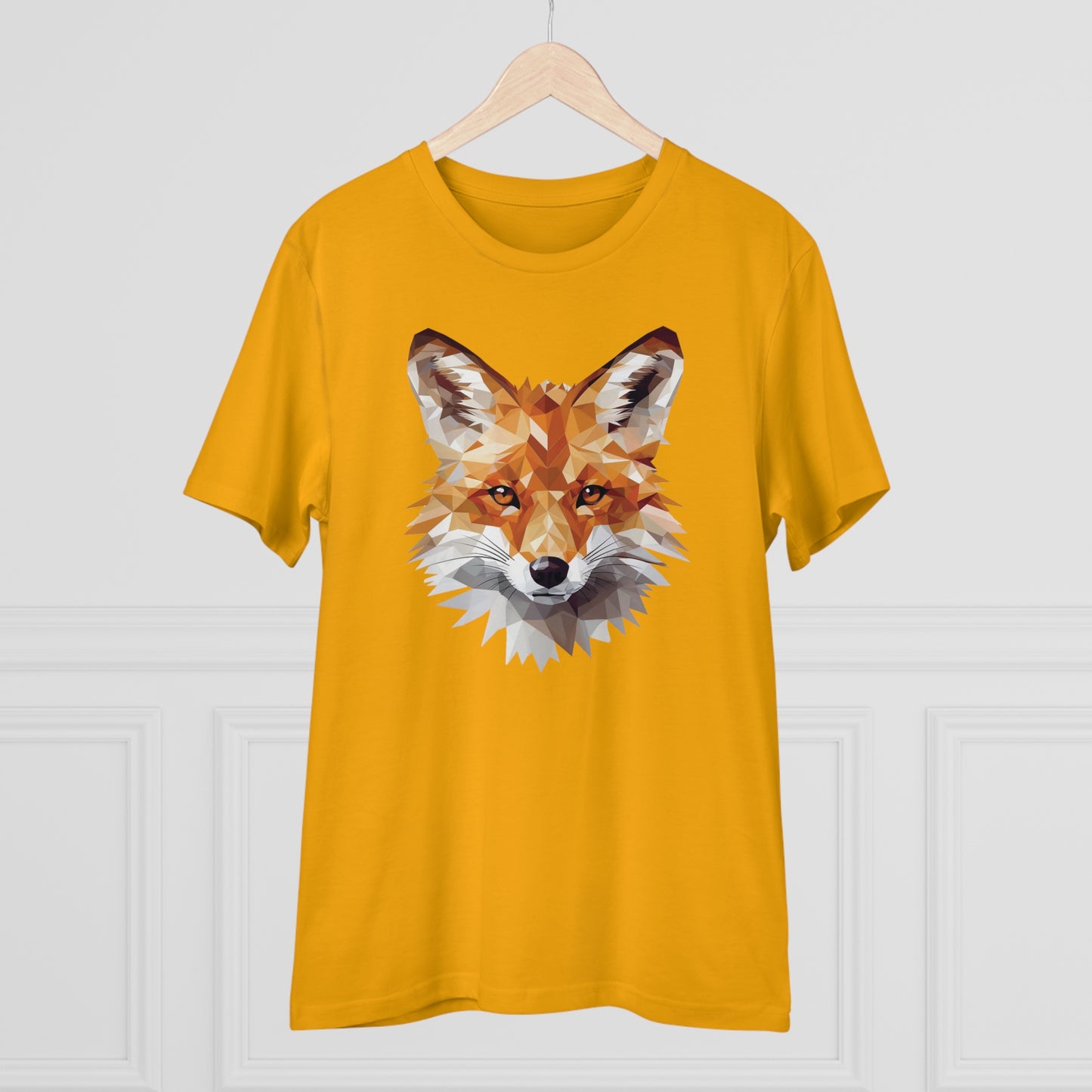 Fox Polygonal T-Shirt - Embrace Sly Charm