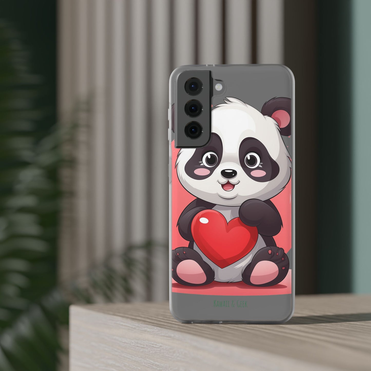 Heart Panda Flexi Case