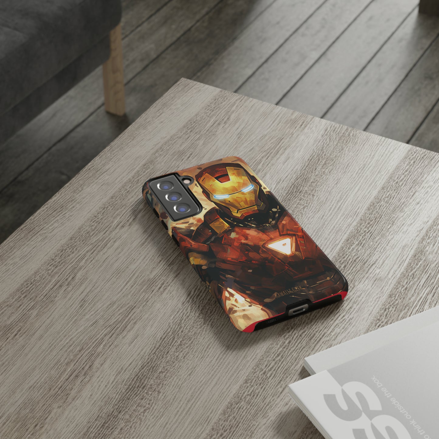 Iron Man Painting Tough Phone Case - Add Some Bold and Unique Style to Your Tech