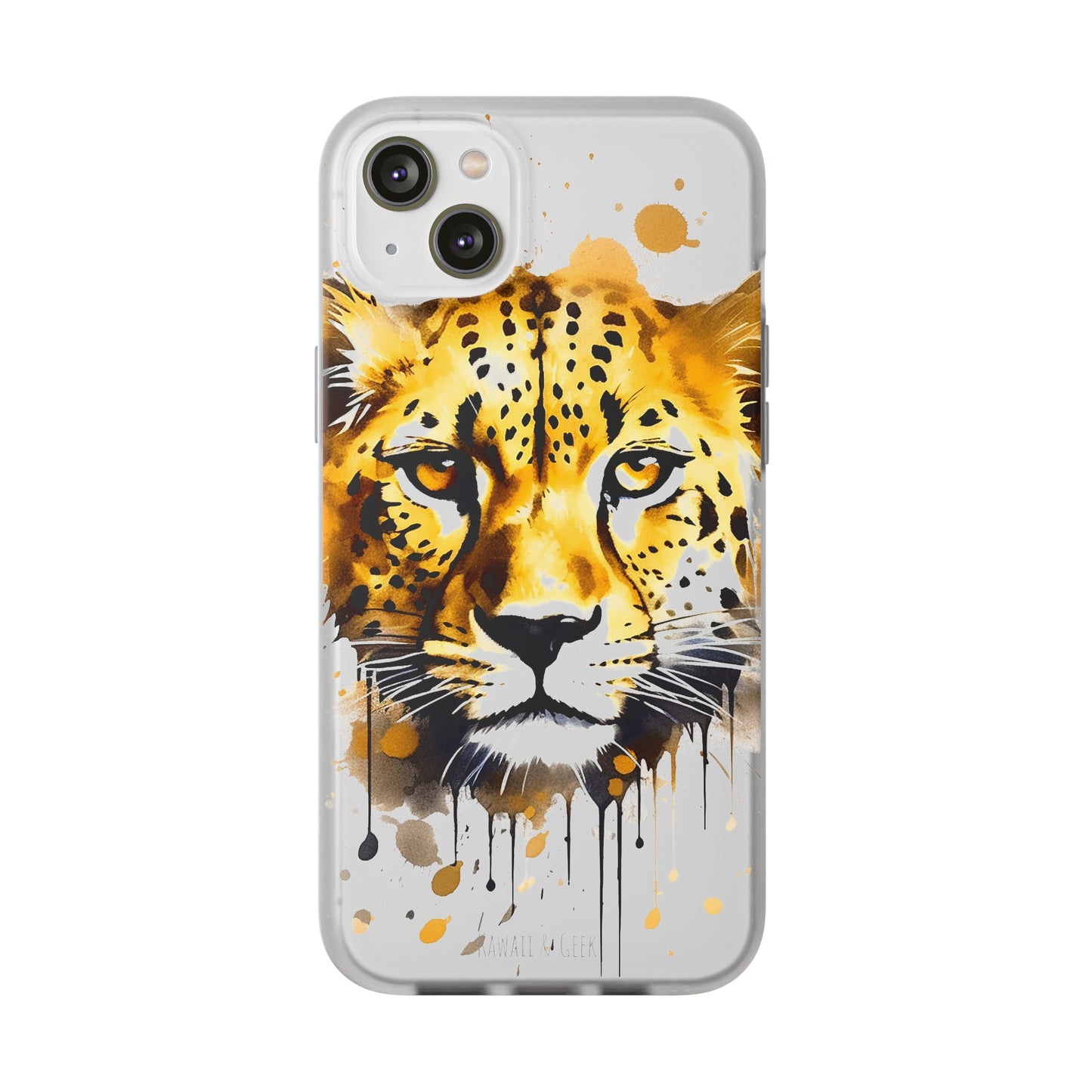 Cheetah Flexi Phone Case - Add a Touch of Elegance and Style to Your Device