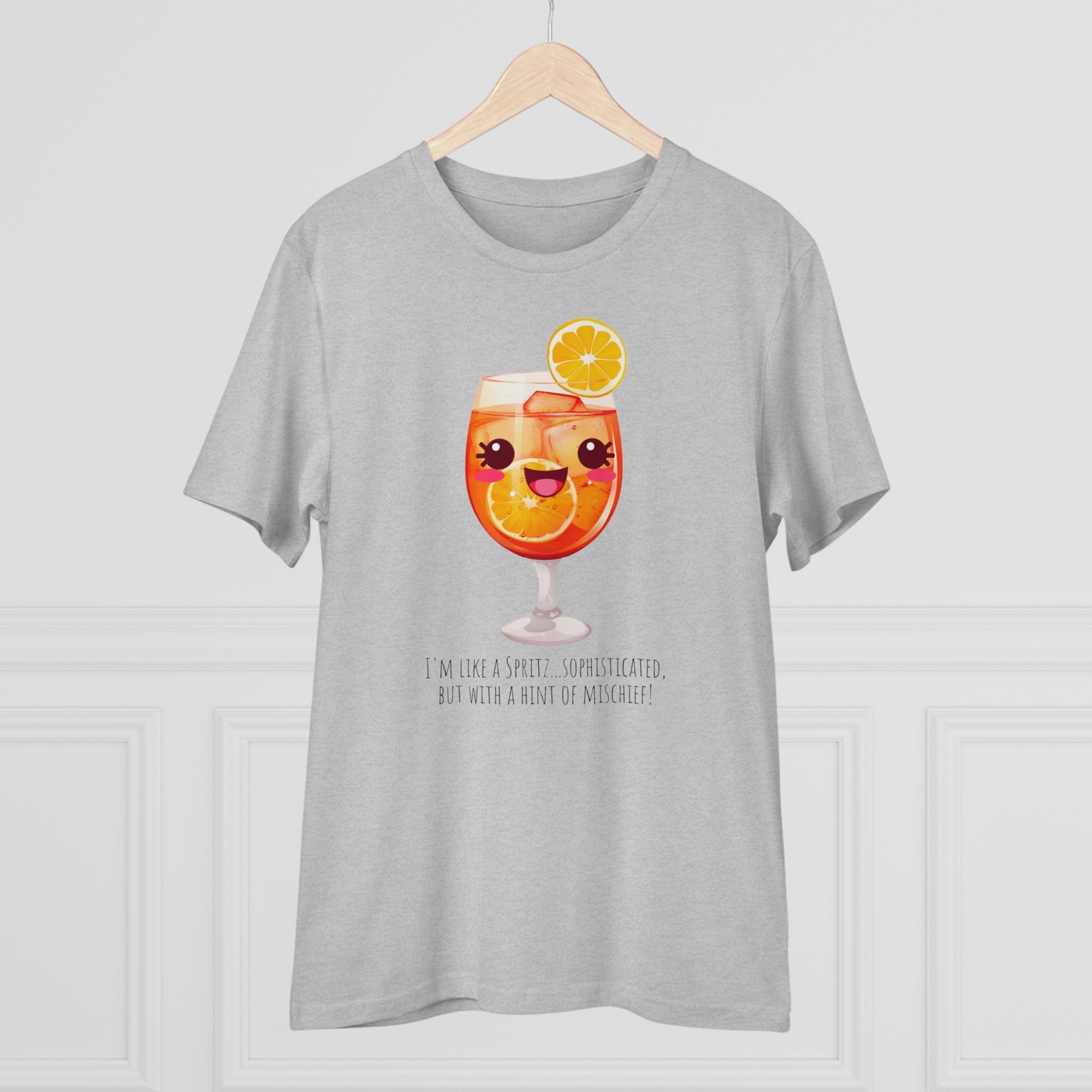 Cute and Mischievous Spritz Glass T-Shirt | Fun and Sophisticated Design