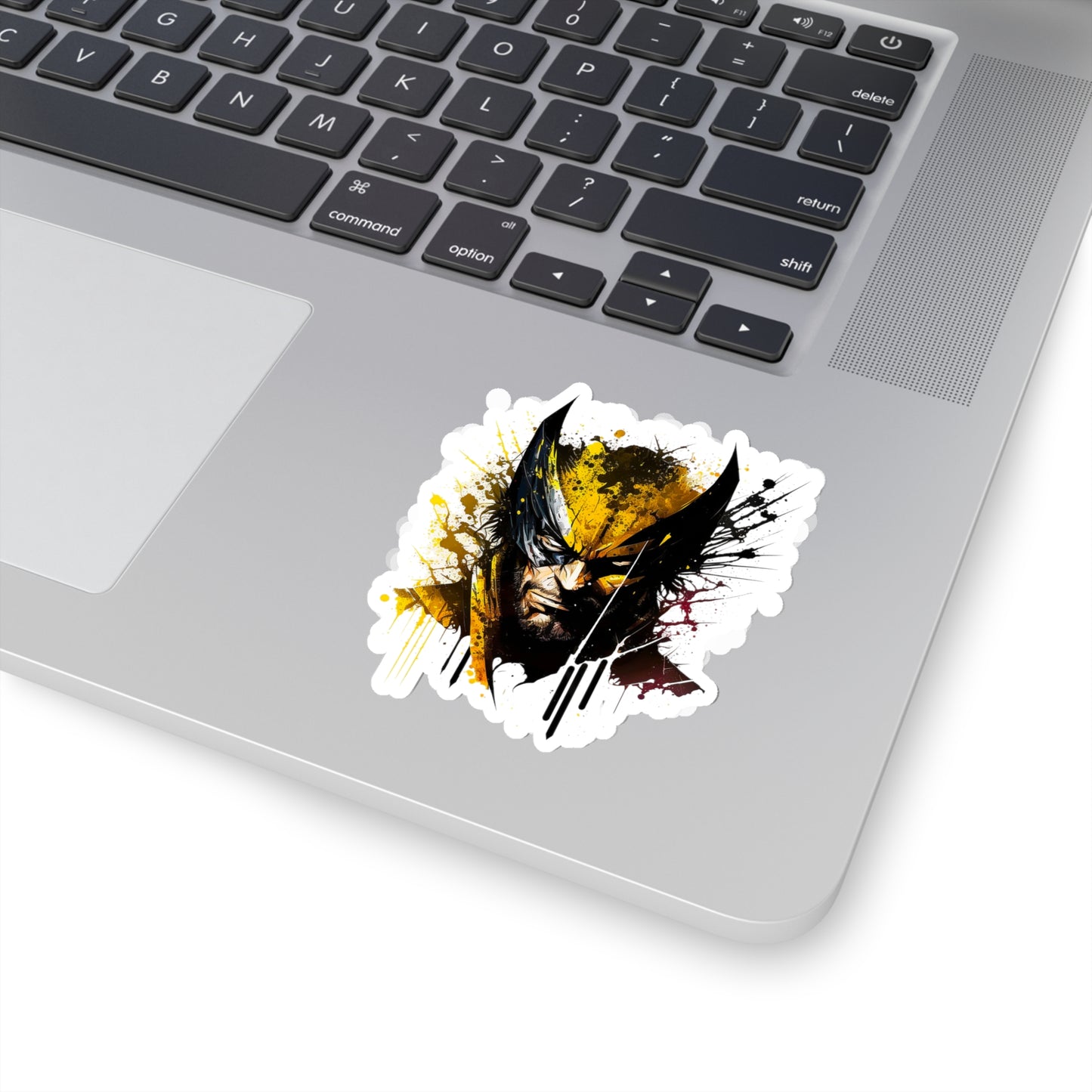 Watercolor Wolverine Sticker - Add Some Yellow and Black Claws to Your Tech