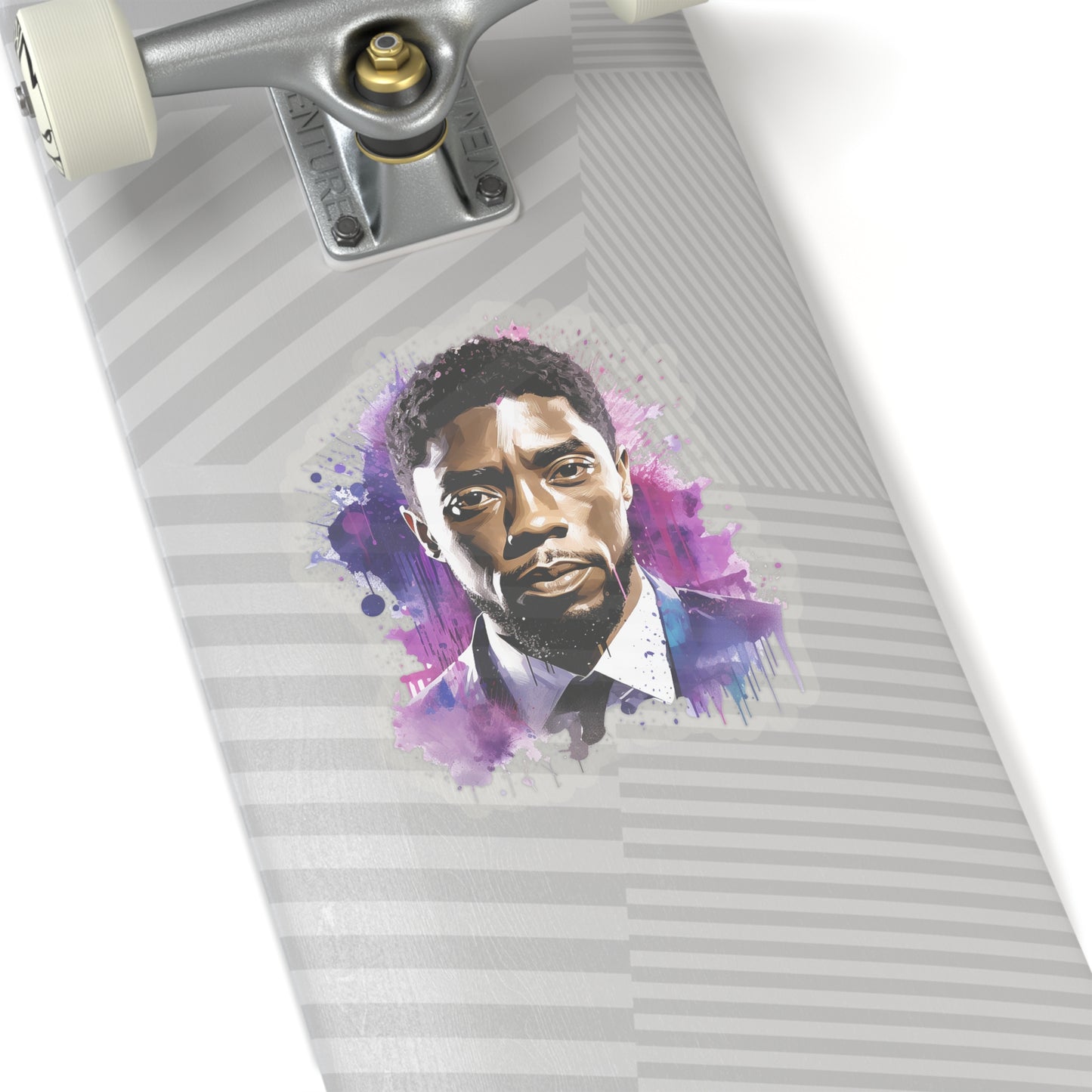 Chadwick Boseman Watercolor Tribute Sticker