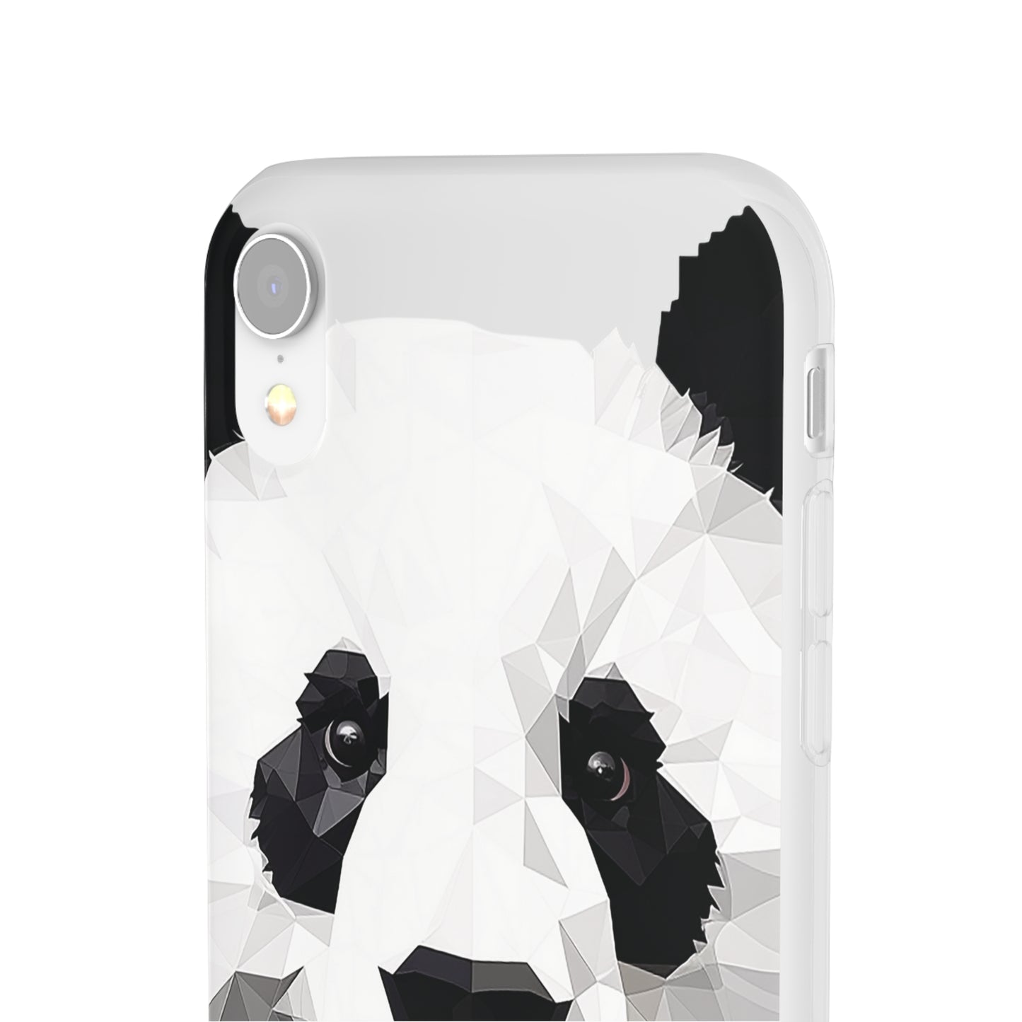 Cute Polygonal Panda Flexi phone Case - Protect Your Phone with Some Unique and Adorable Style