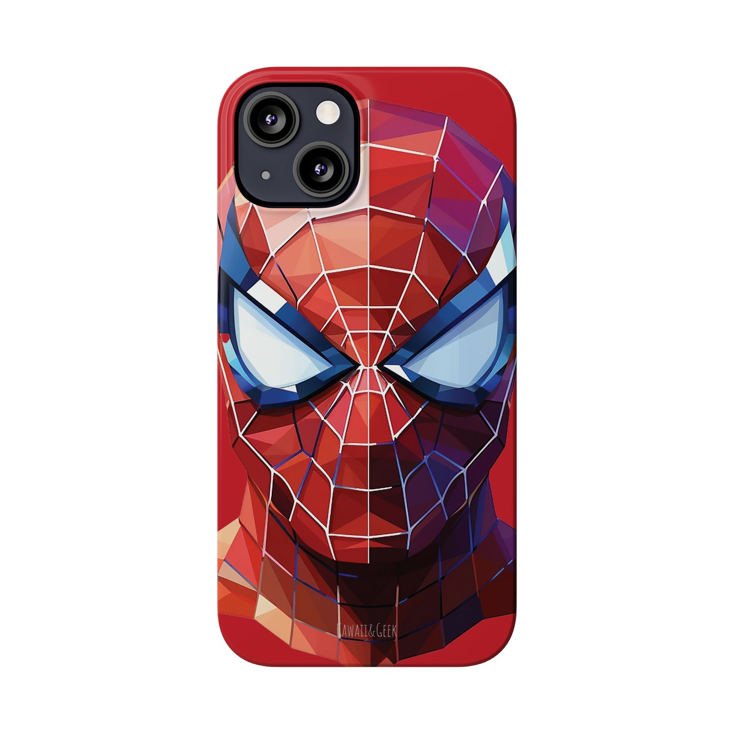 Spider-Man Slim Phone Case iPhone 15 compatible - Embrace Web-Slinging Style - Avengers