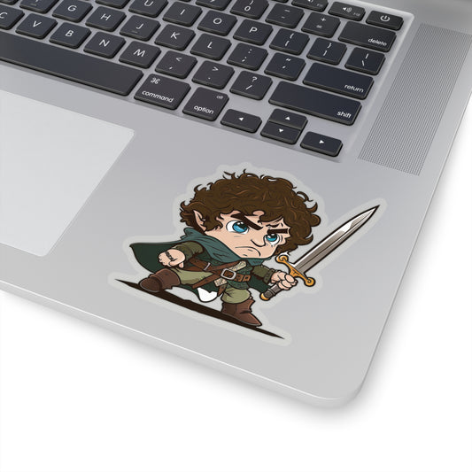 Frodo Sticker - Add Some Adorable and Powerful Style to Your Tech - Lord of the Rings