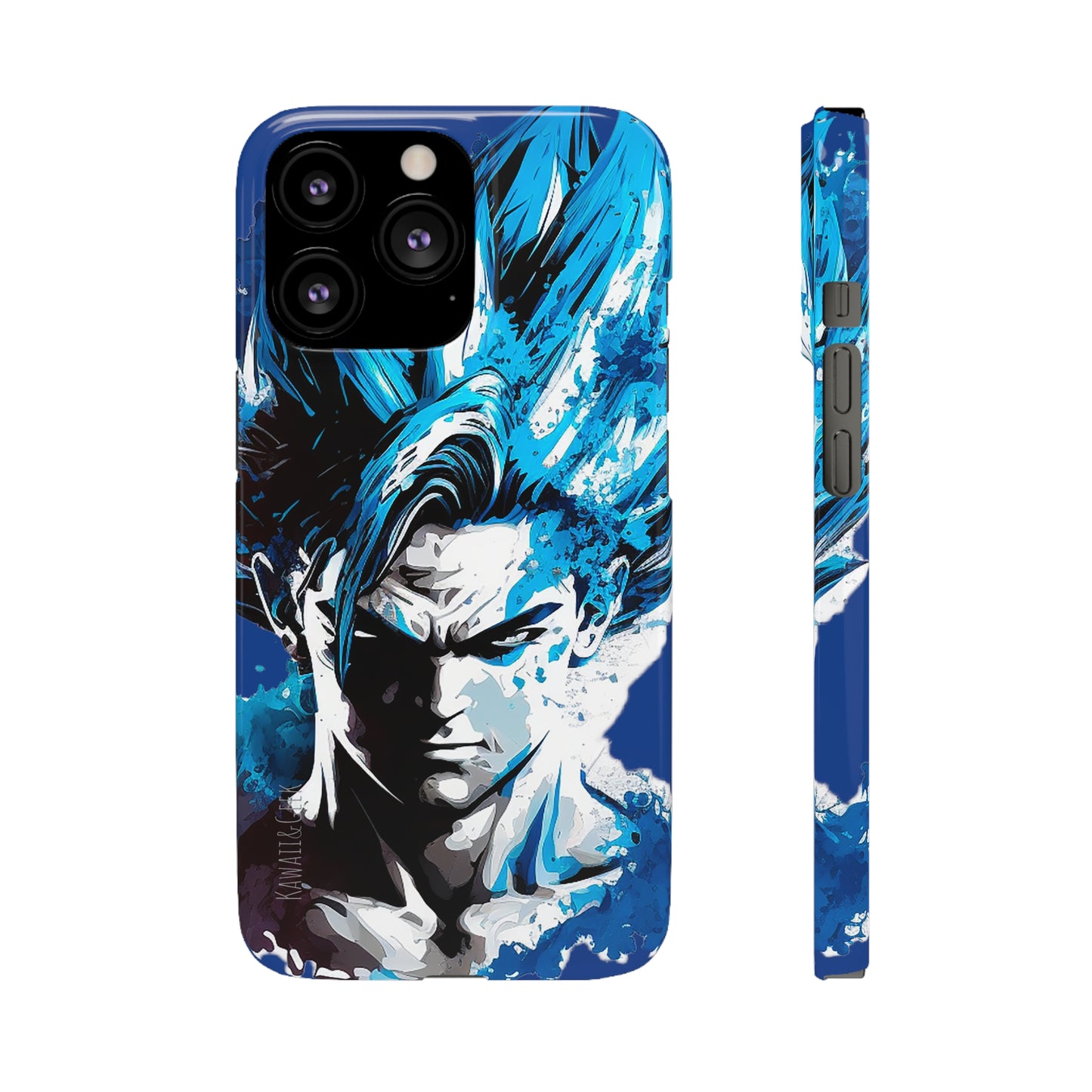 San Goku blue Phone Case - Add Some Powerful and Vibrant Style to Your Phone