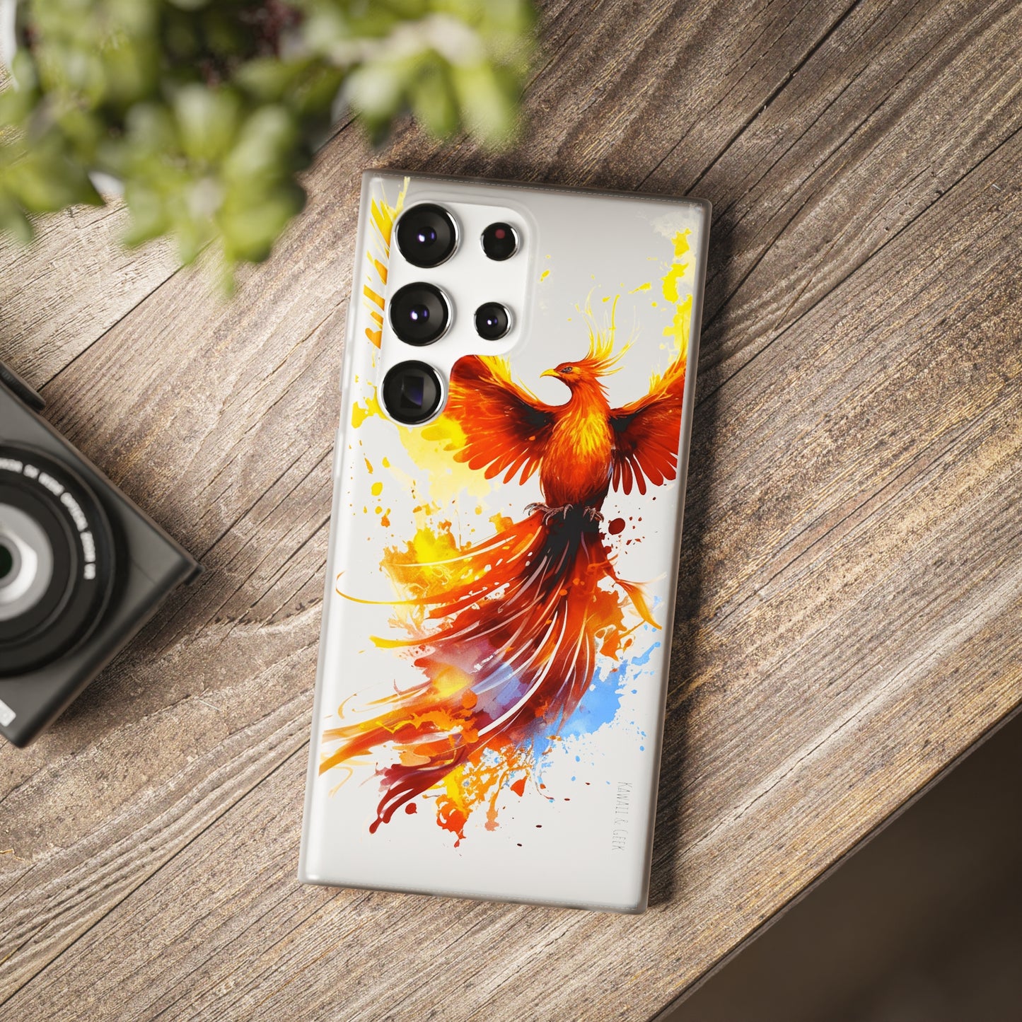 Phoenix Flexi Phone Case - Embrace the Symbol of Rebirth in Style