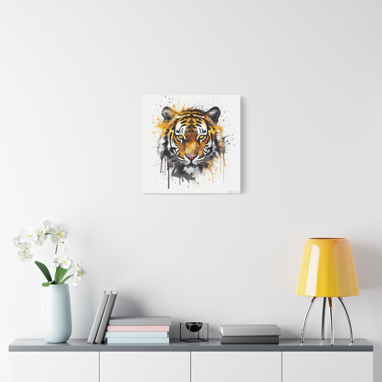 Fearless Tiger Canvas - Embrace the Majestic Power of Nature