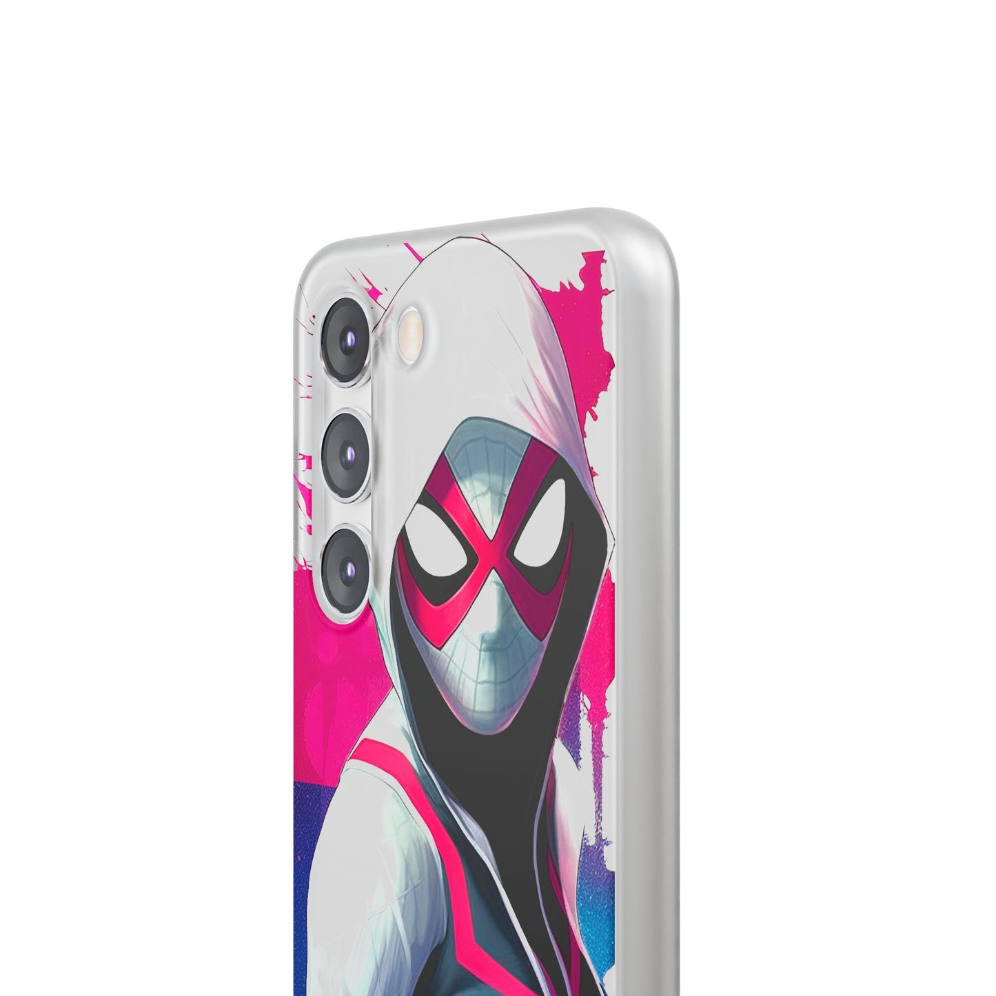 Spider Gwen in Flexi Phone Case - Add Some Colorful and Heroic Style to Your Phone