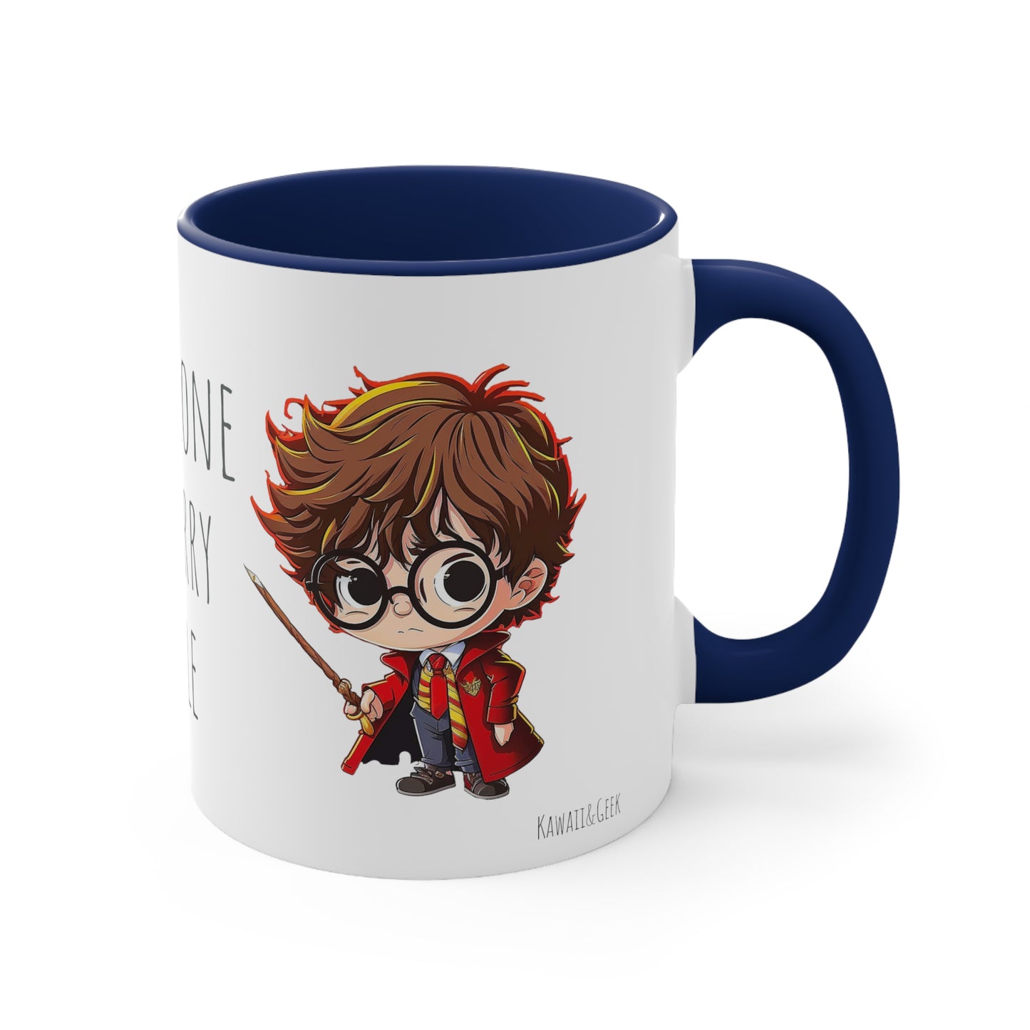 Kawaii Harry Potter & Hermione Bicolor 11oz Mug