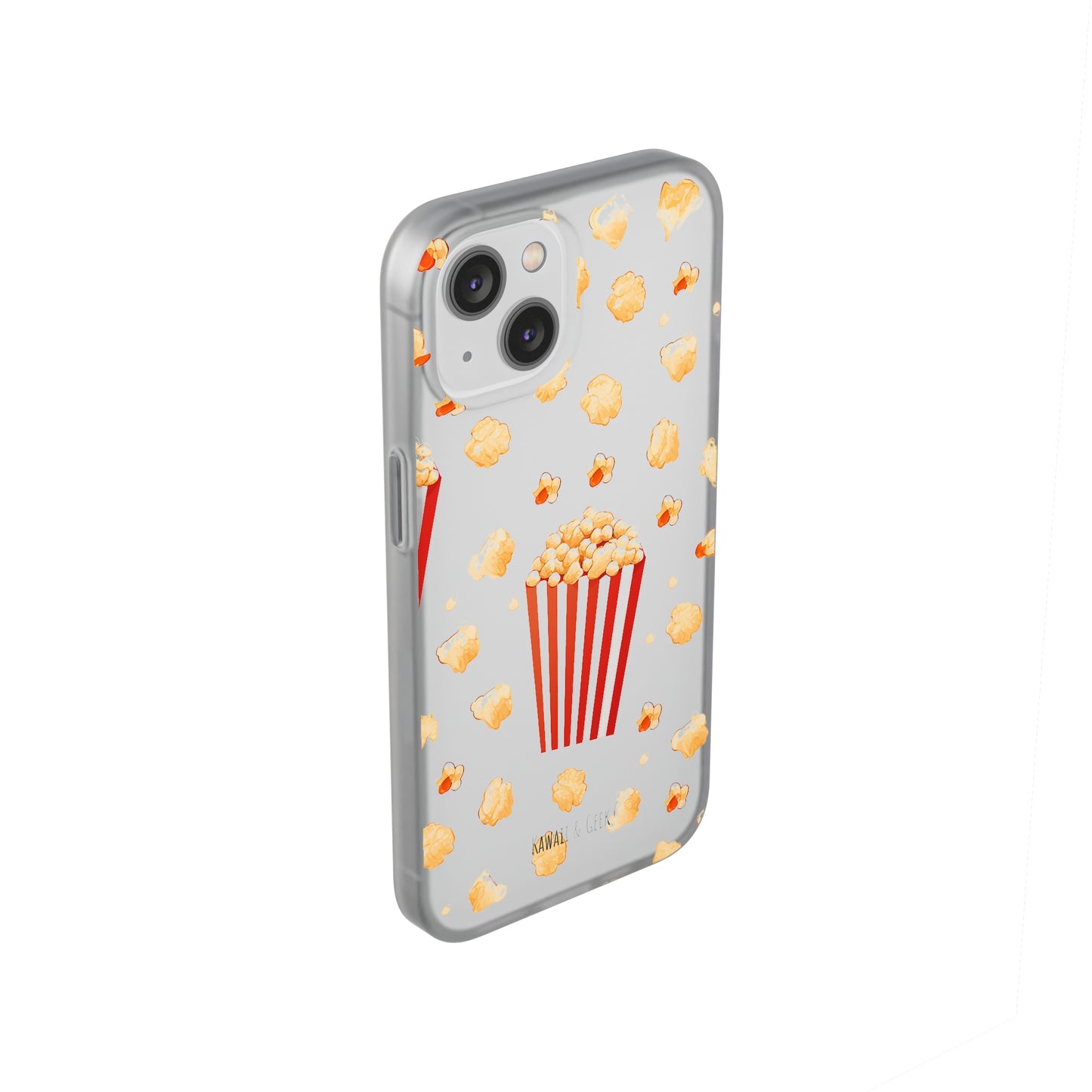 Popcorn Transparent Flexi Phone Case