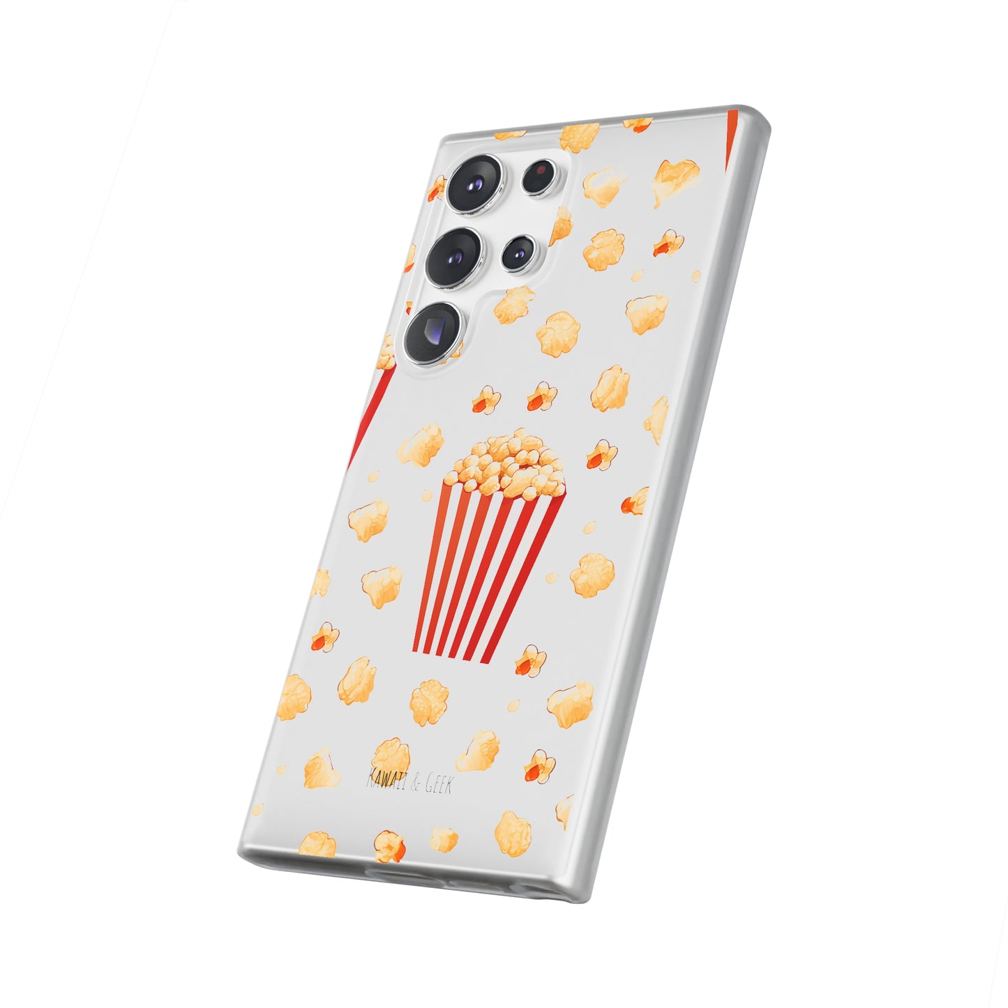 Popcorn Transparent Flexi Phone Case