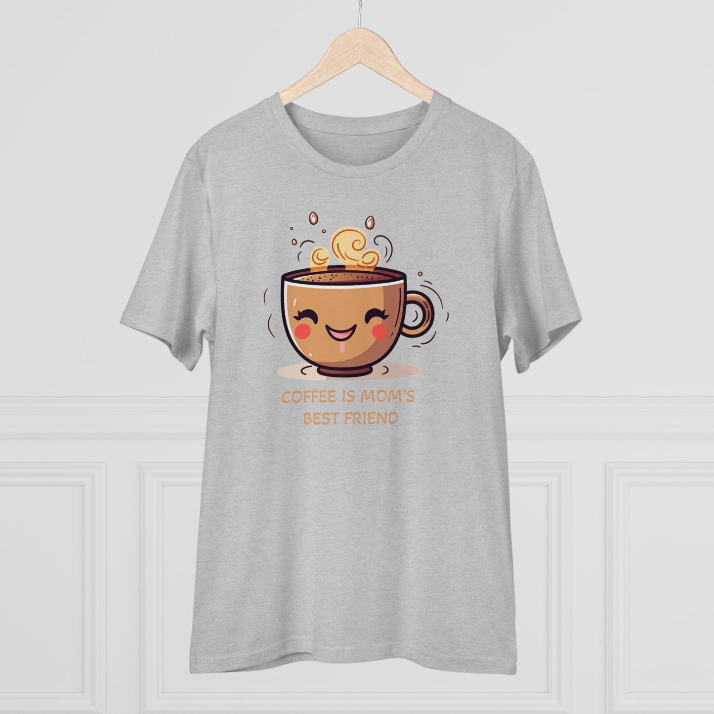 Coffee is Mom's Best Friend - Unisex Eco-Friendly T-Shirt - Celebrate Mother's day in Style and Sustainability