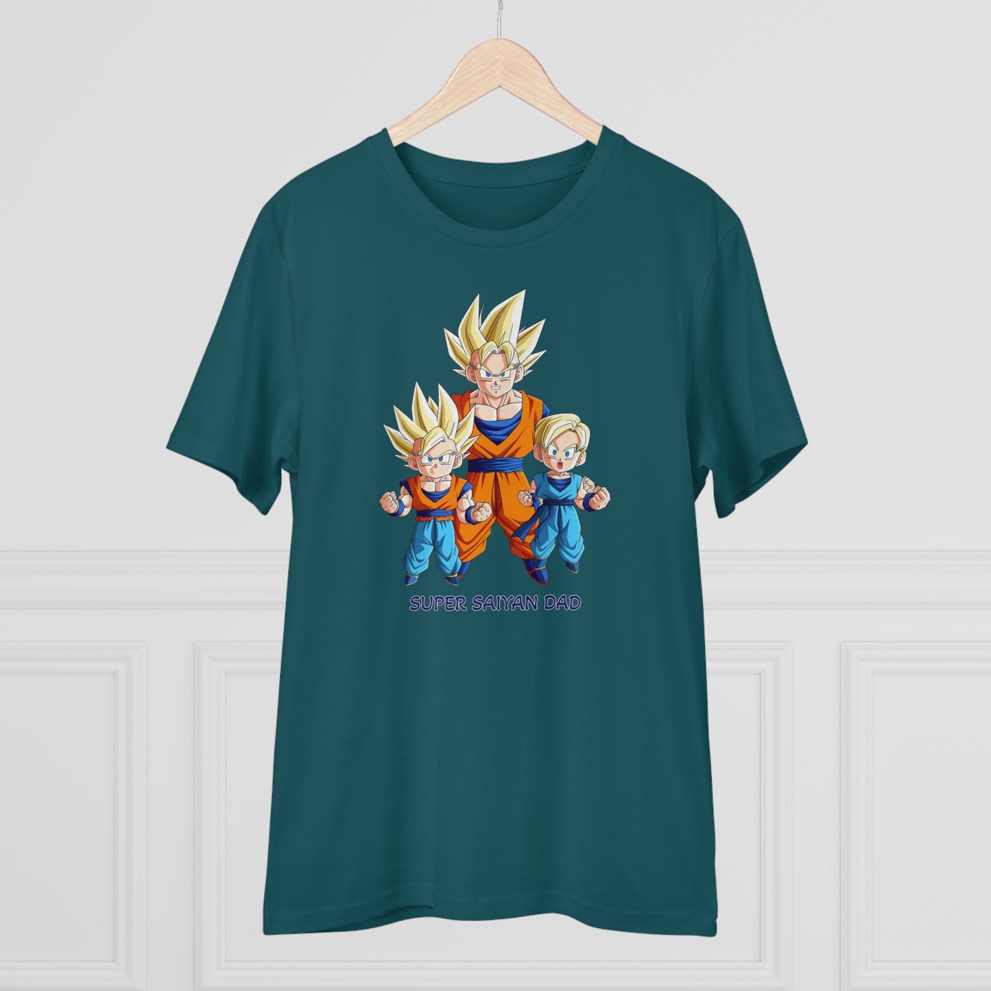 San Goku - Unisex Eco-Friendly T-Shirt - Celebrate Father's Day "Super Saiyan Dad"