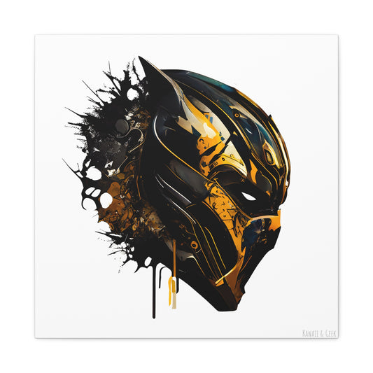 Black Panther Canva - Add Some Pop-Art and Watercolor Style to Your Wall Decor - Marvel Avengers