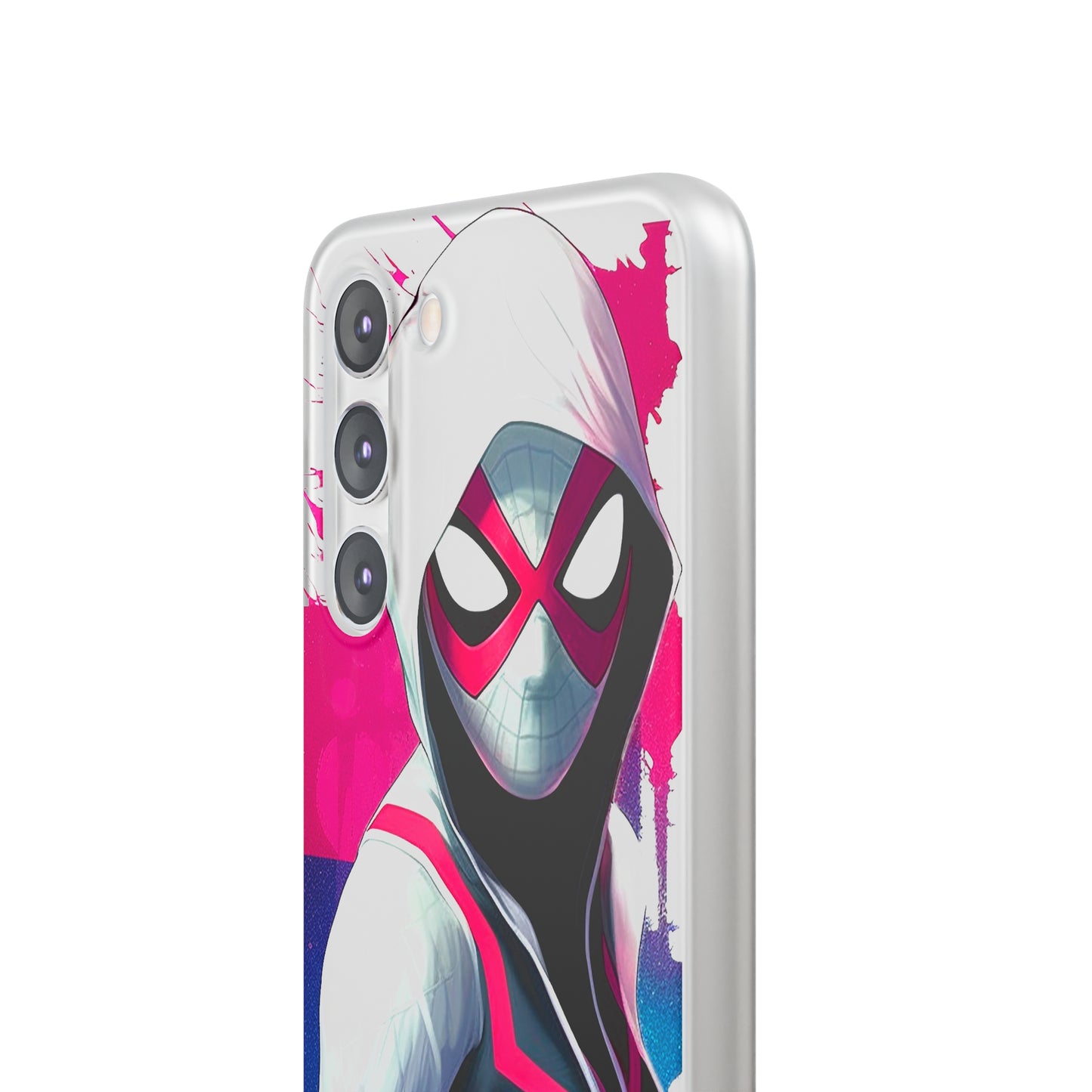 Spider Gwen in Flexi Phone Case - Add Some Colorful and Heroic Style to Your Phone