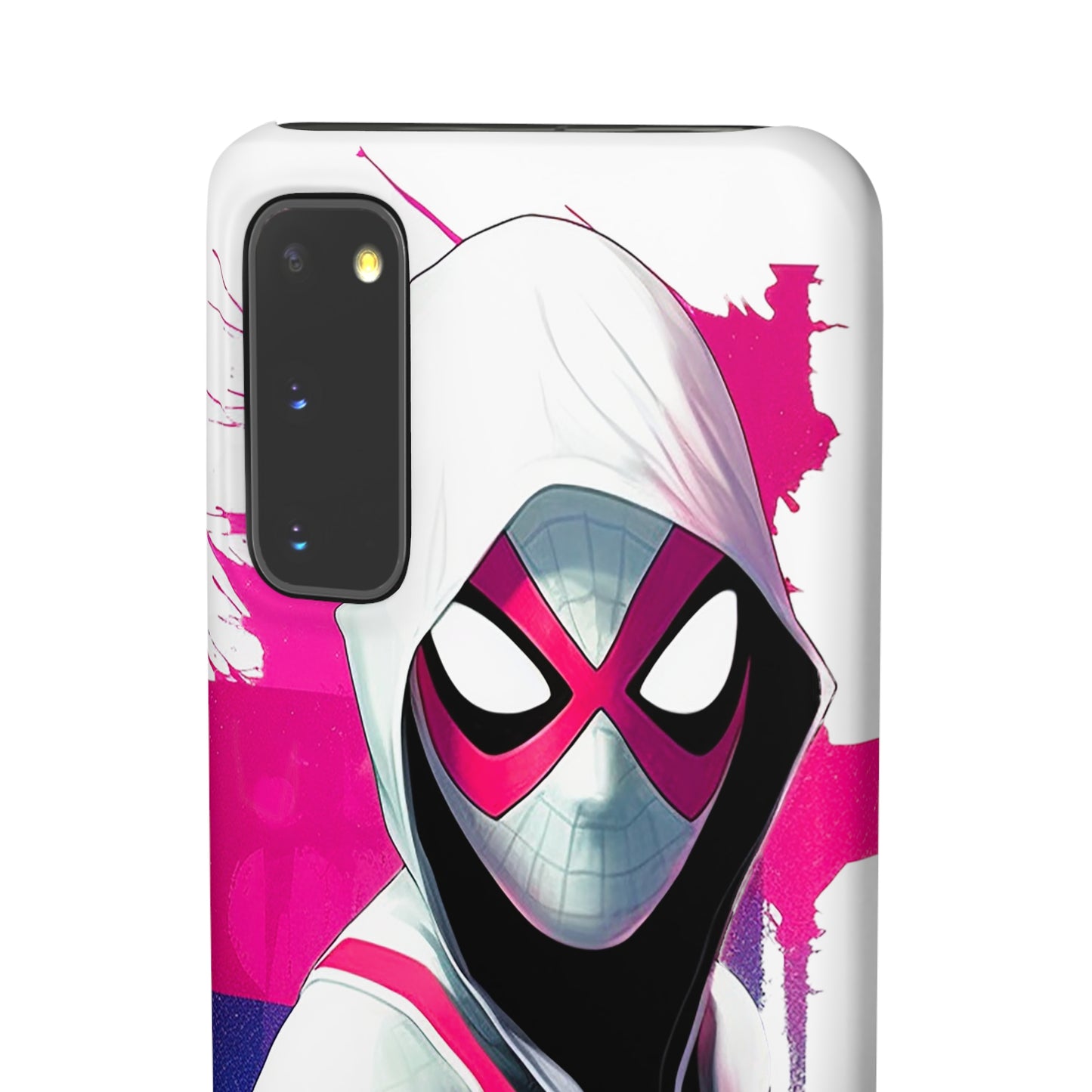 Spider Gwen in Watercolor Style Phone Case - Add Some Colorful and Heroic Style to Your Phone