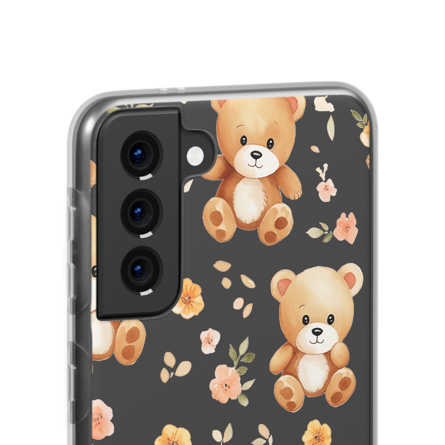 Teddy Delight: Flexi and semi-Transparent Phone Case