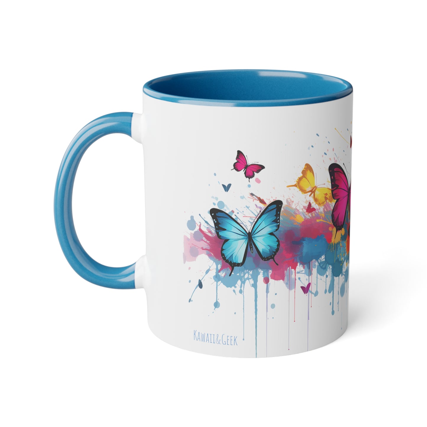 Elegant Butterflies Mug - Embrace the Beauty of Nature with Every Sip - EU