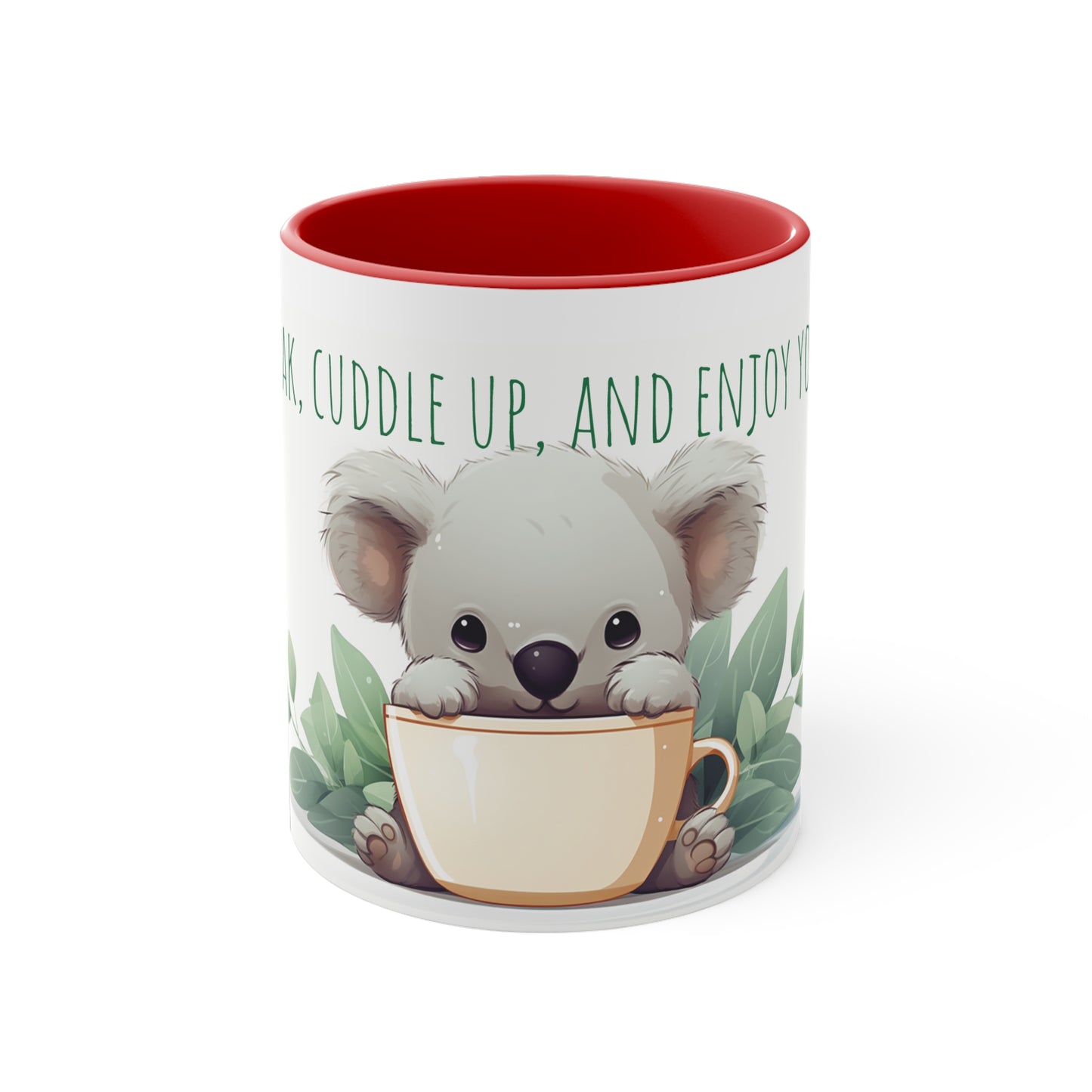 Relaxing Cute Koala Coffee Mug: Take a Break and Enjoy