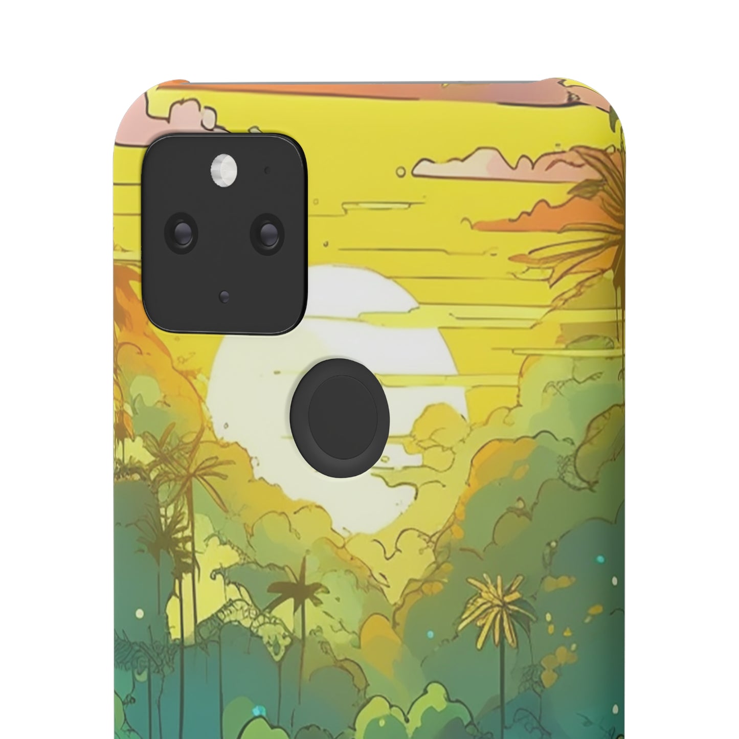 Rainforest at Sunset Phone Case - Capture the Serenity of Nature on Your Device