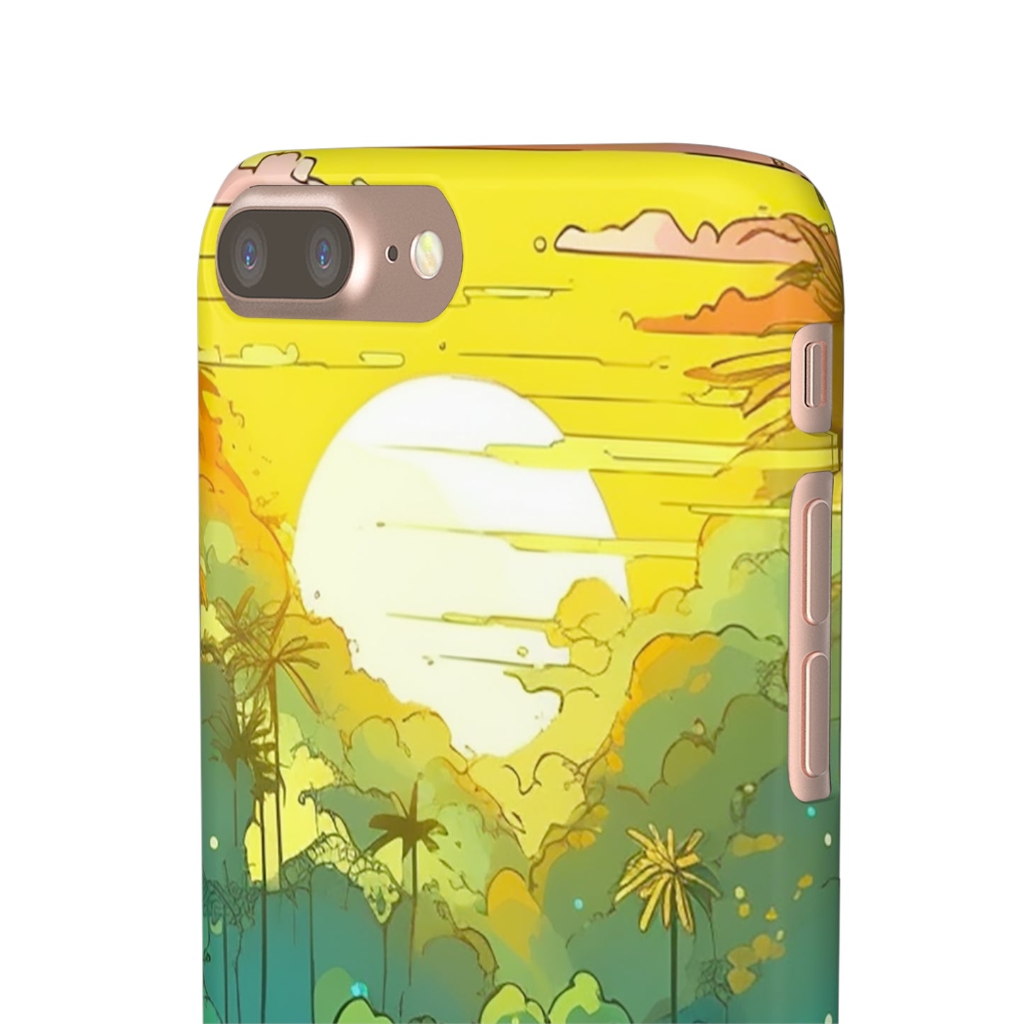 Rainforest at Sunset Phone Case - Capture the Serenity of Nature on Your Device