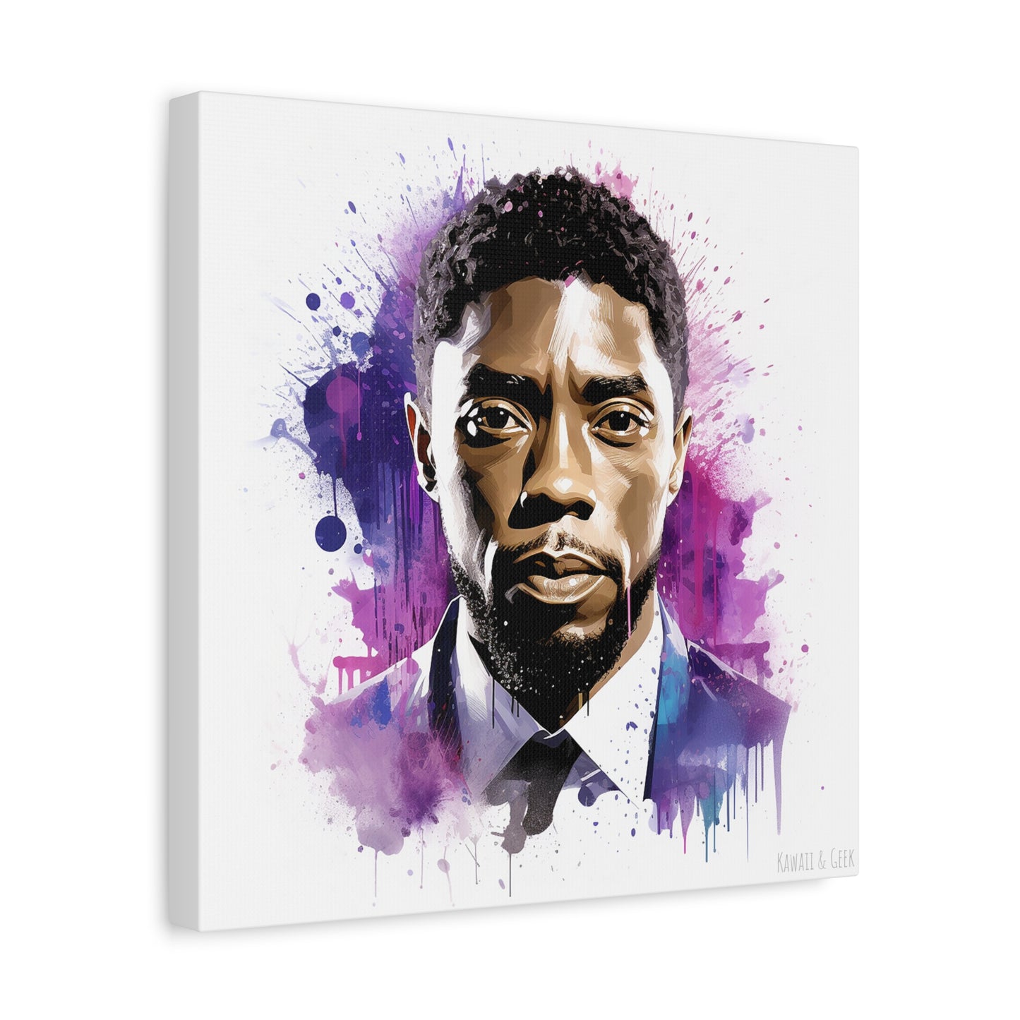 Chadwick Boseman Tribute Cotton Canvas