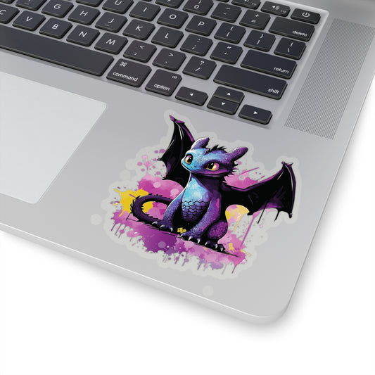 Toothless / Krokmou Sticker - Unleash Dragon Magic with Adorable Charm