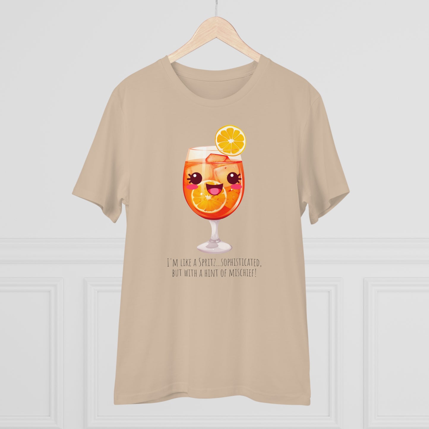 Cute and Mischievous Spritz Glass T-Shirt | Fun and Sophisticated Design