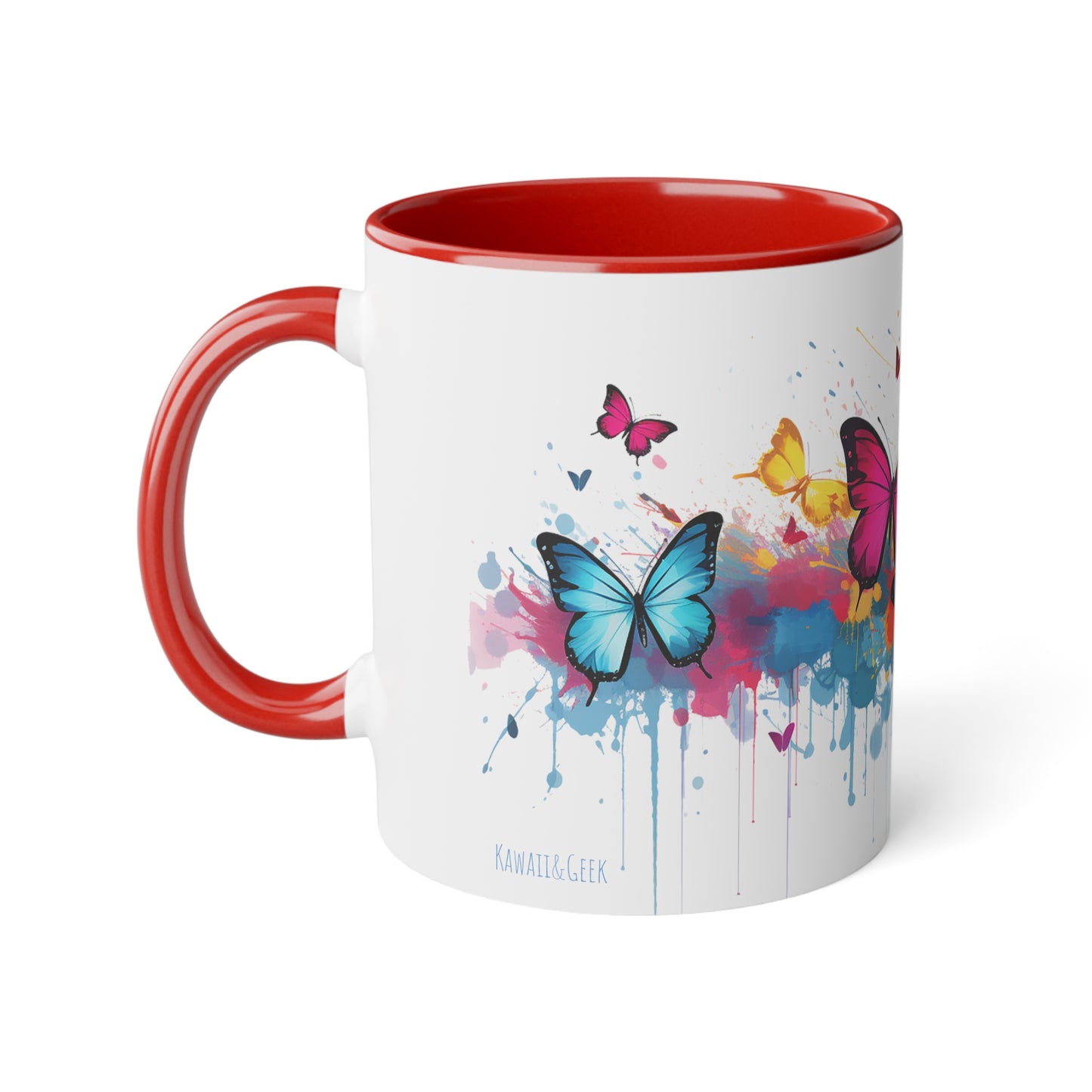 Elegant Butterflies Mug - Embrace the Beauty of Nature with Every Sip - EU