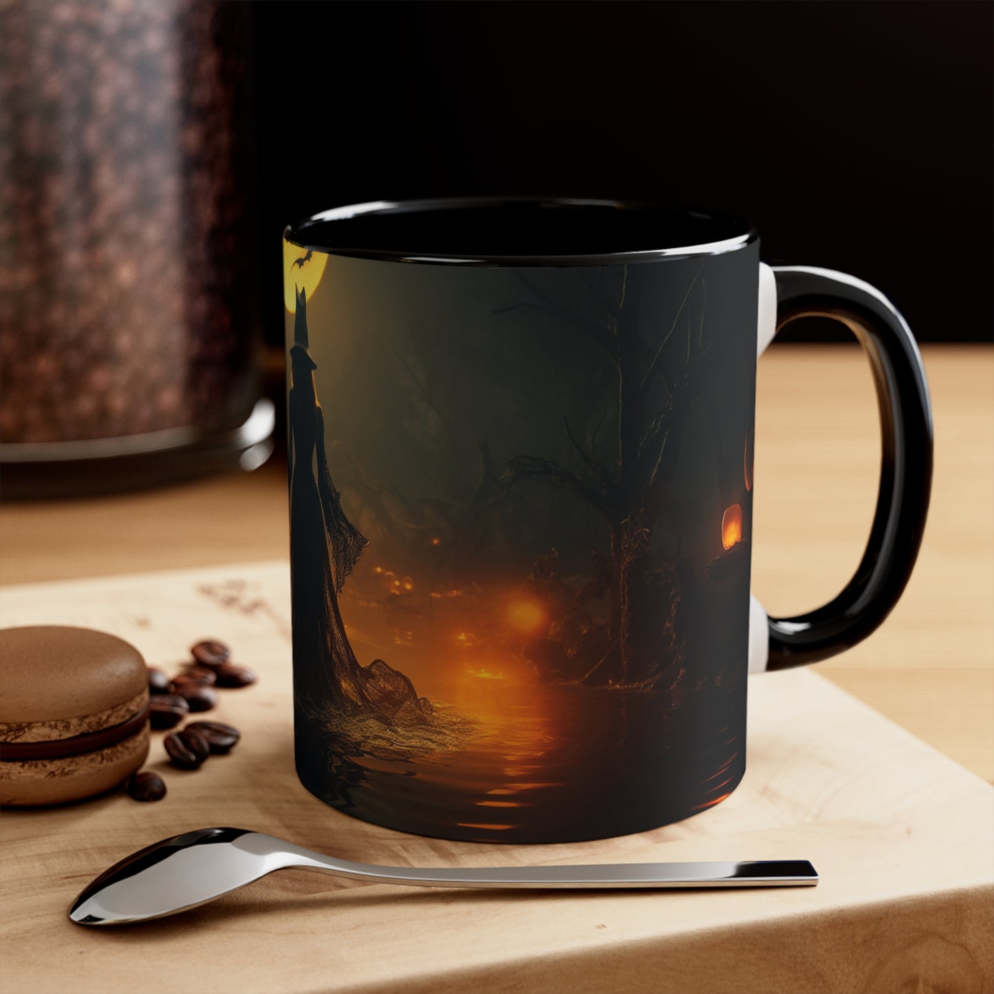 Spooky Swamp Witch 11 oz Bicolor Mug: Halloween Special