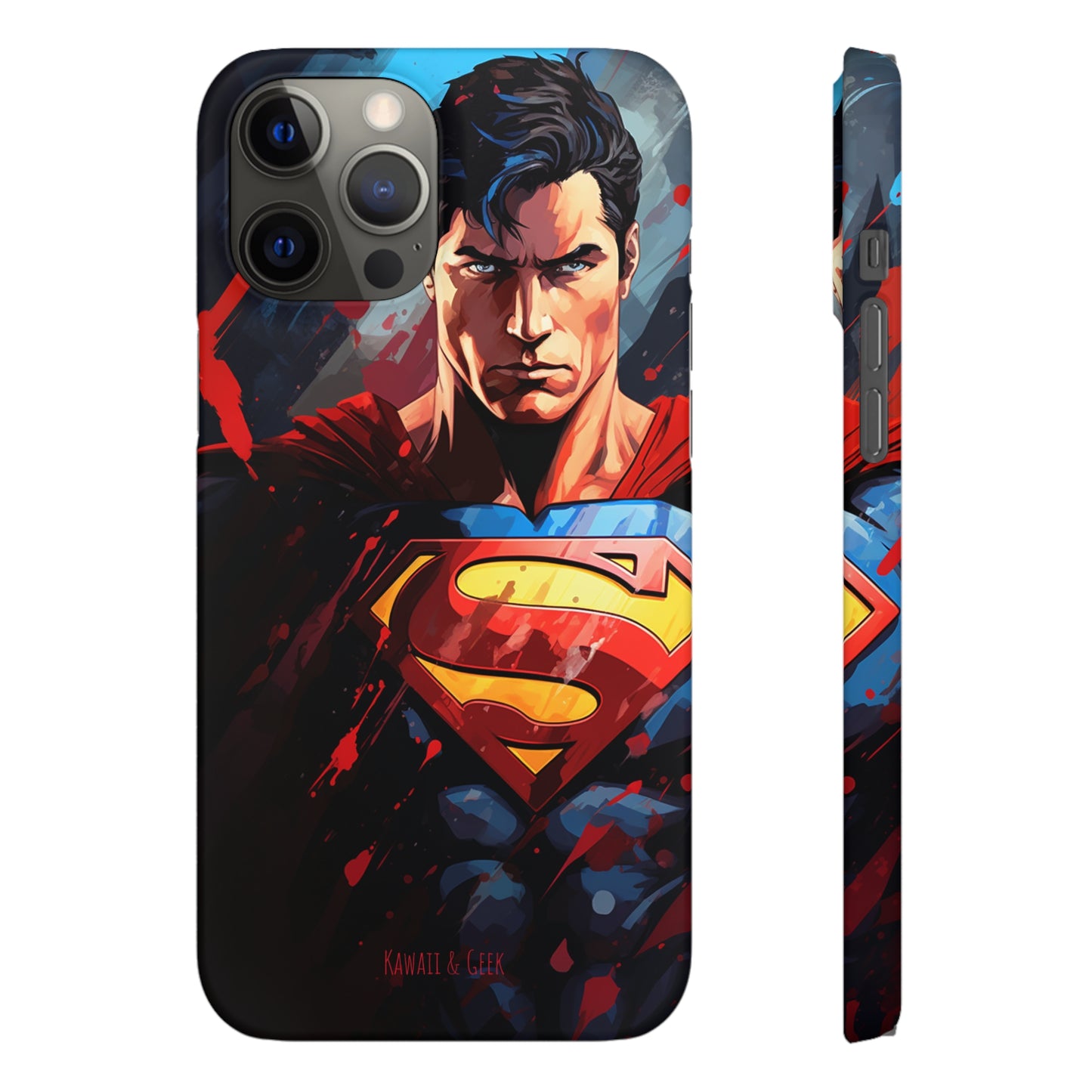 Graphical Superman Premium Phone Case