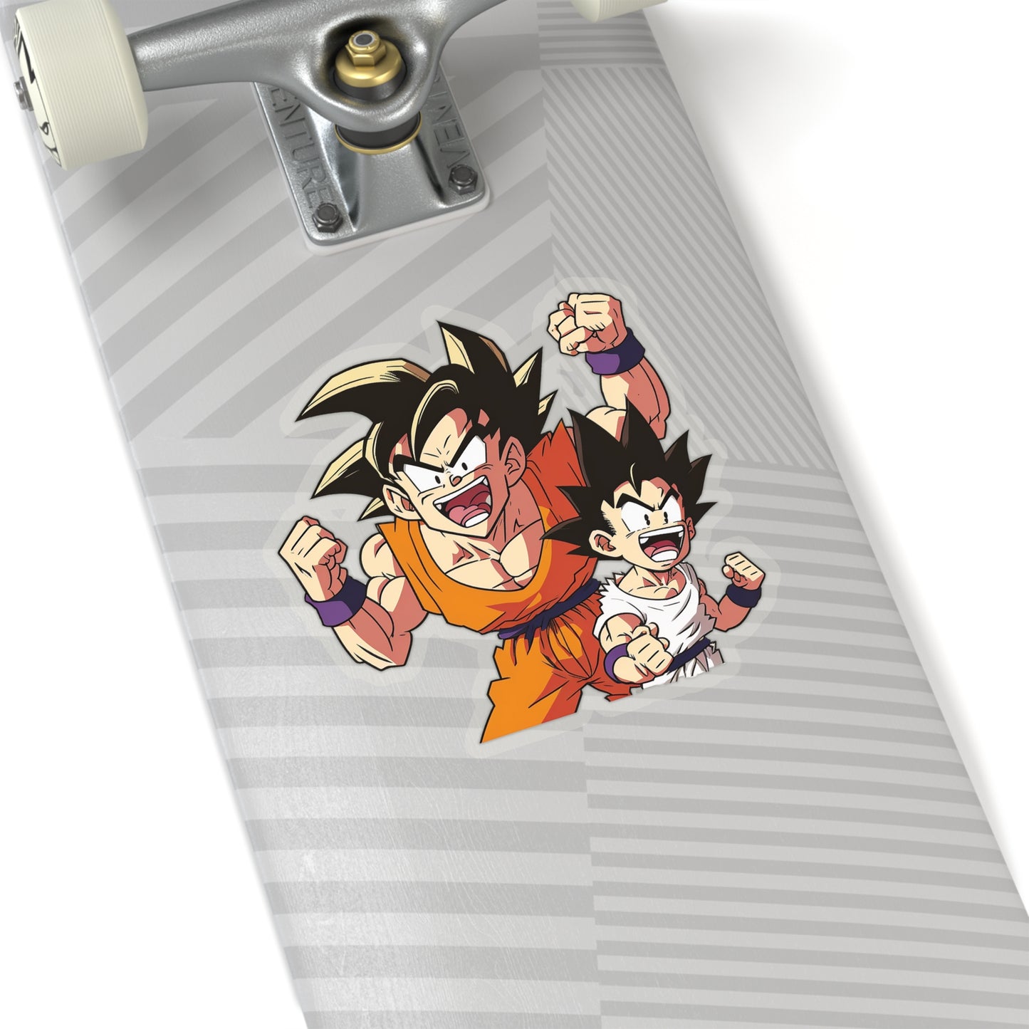 San Goku Sticker - Add Some Joyful and Nostalgic Style to Your Tech - Draon Ball