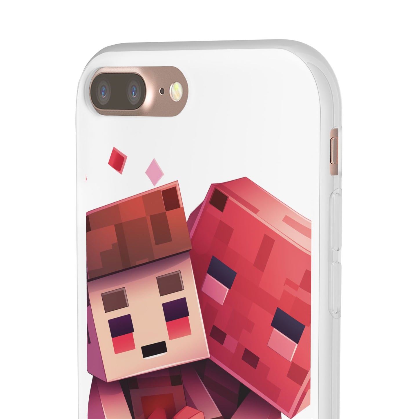 Phone Case - Lovers Minecraft Inspired Design