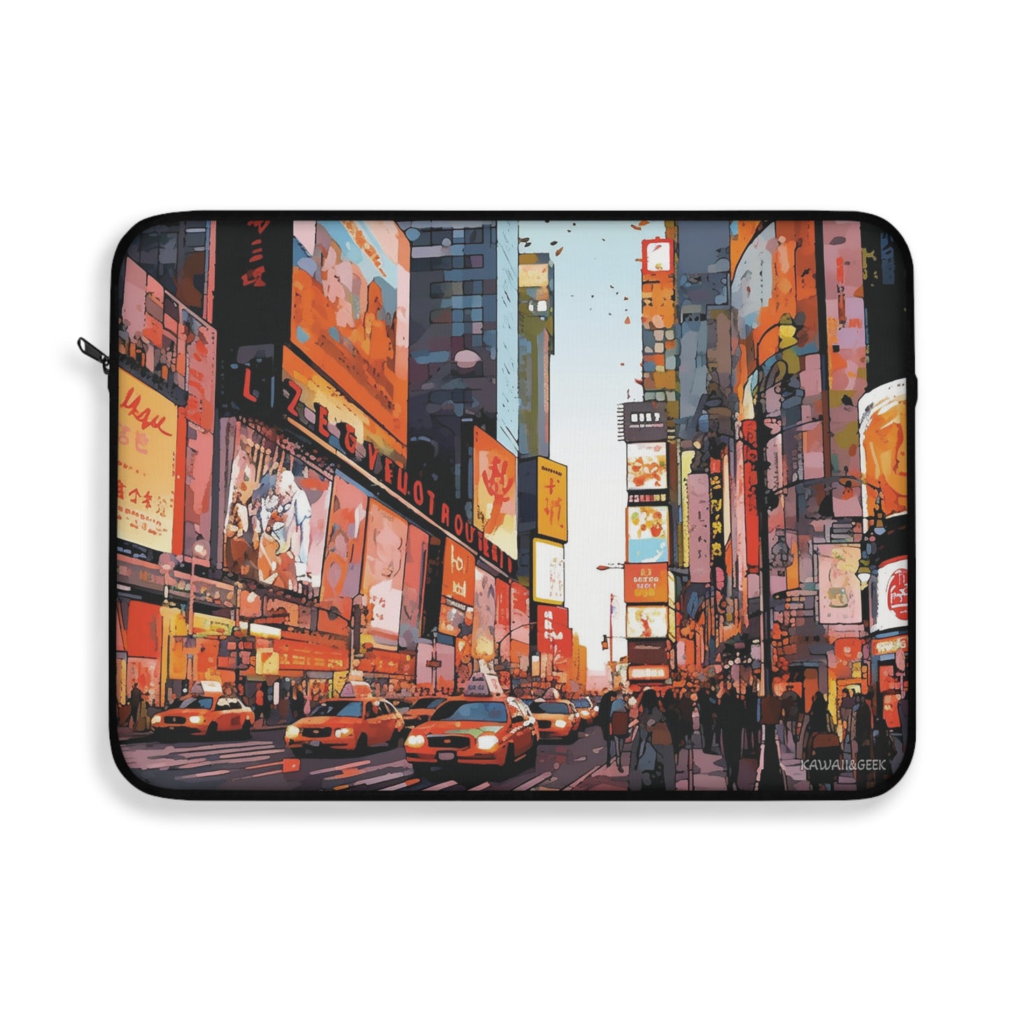 New York Sunset Laptop Sleeve - Carry the Vibrant Energy of the City with You