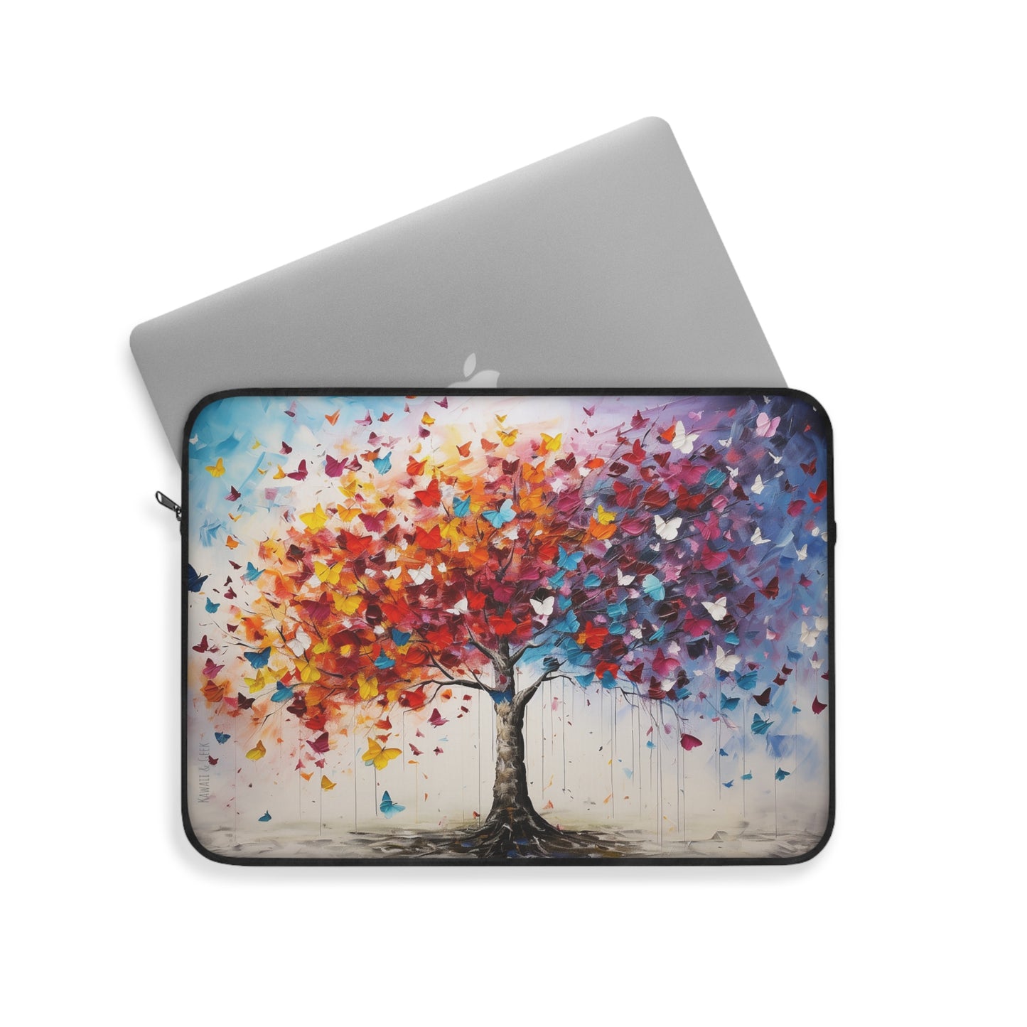 Artistic Butterfly-Leaf Tree Premium Laptop Sleeve (13" & 15")